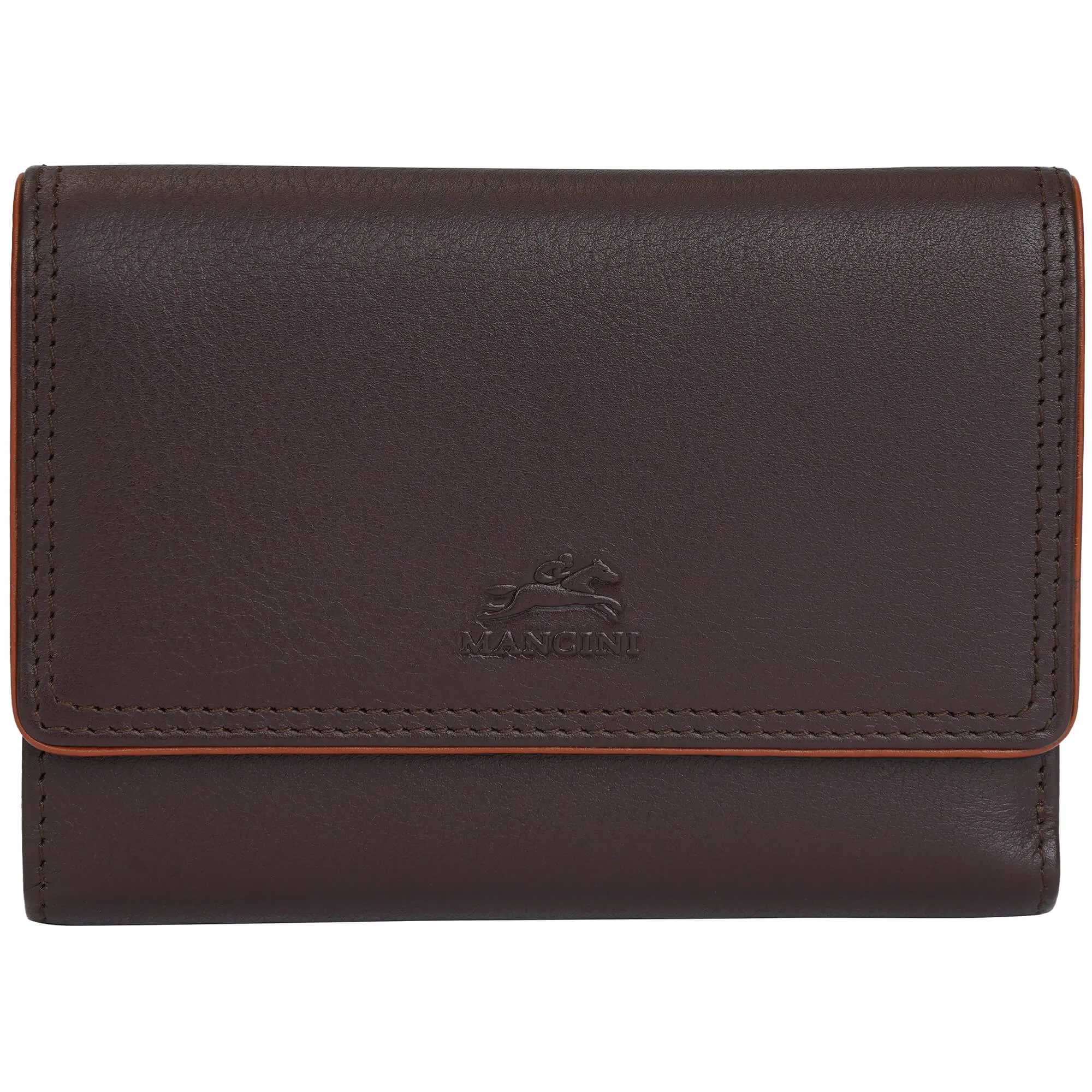 Mancini Sonoma Women's Medium Clutch Wallet with Enhanced RFID Protection