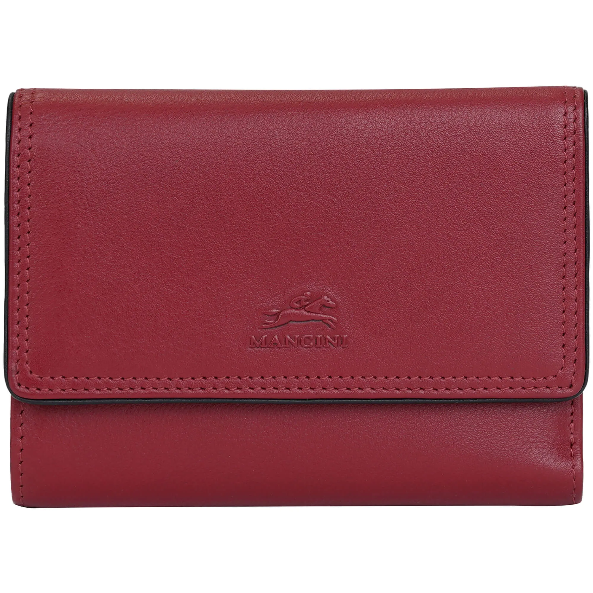 Mancini Sonoma Women's Medium Clutch Wallet with Enhanced RFID Protection