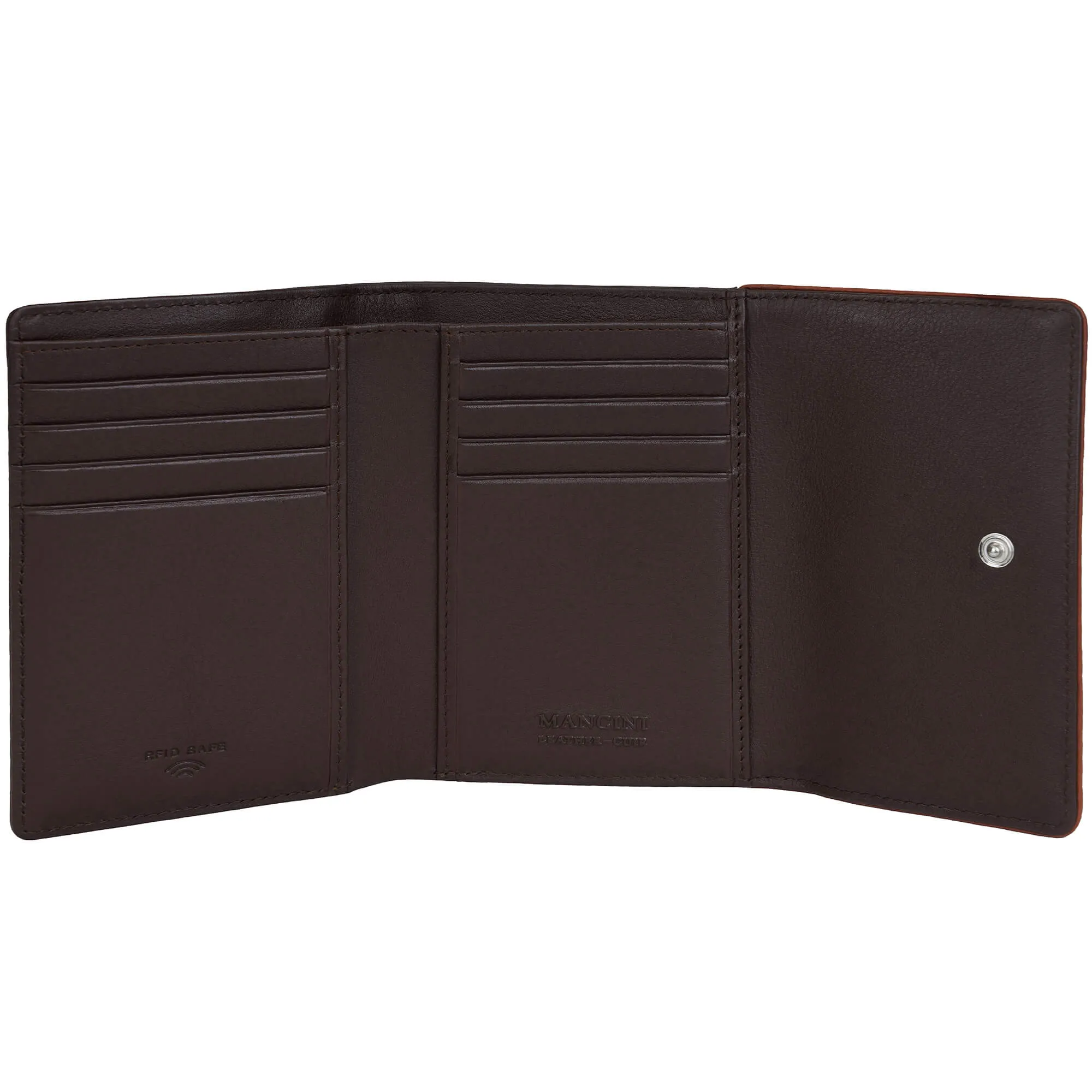 Mancini Sonoma Women's Medium Clutch Wallet with Enhanced RFID Protection