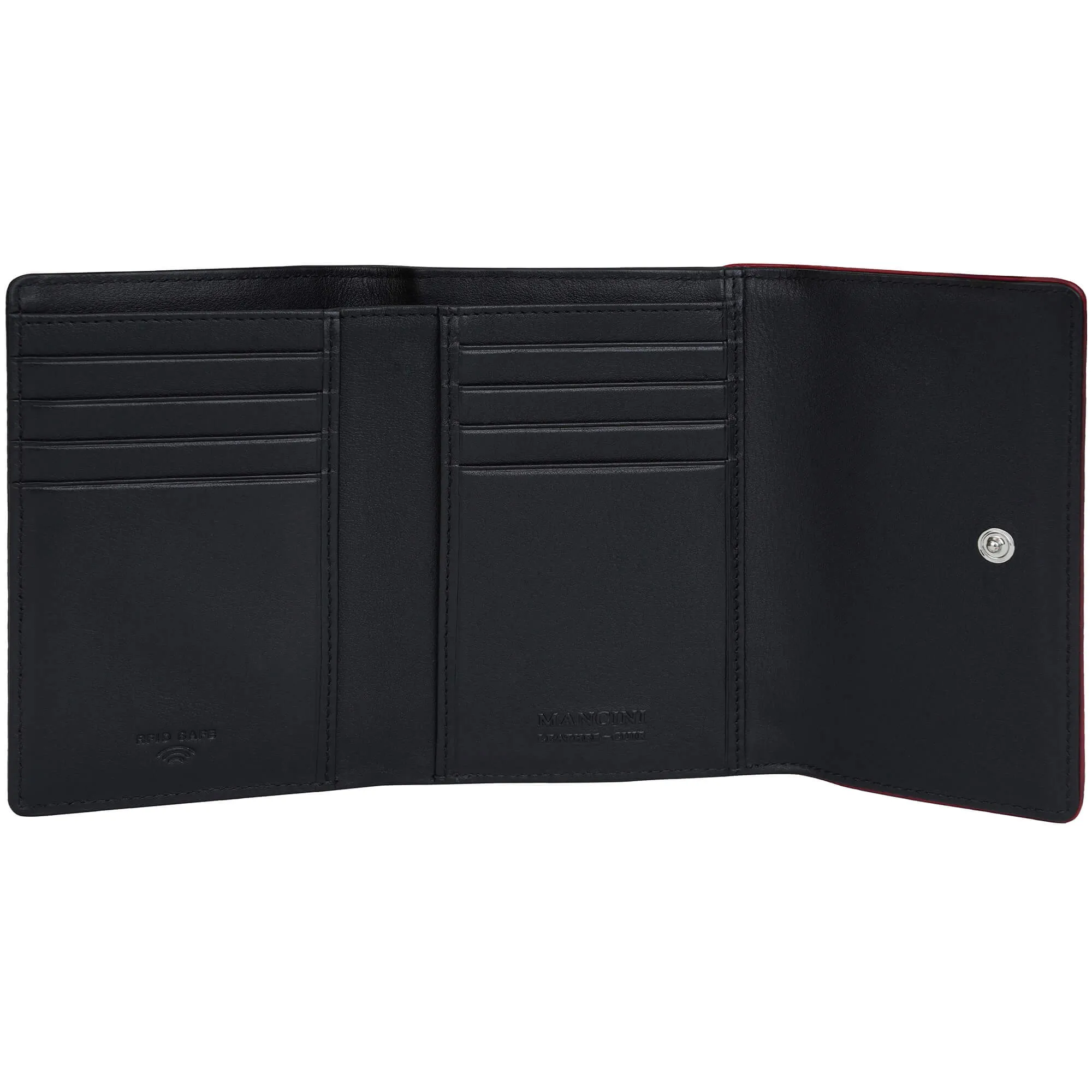 Mancini Sonoma Women's Medium Clutch Wallet with Enhanced RFID Protection