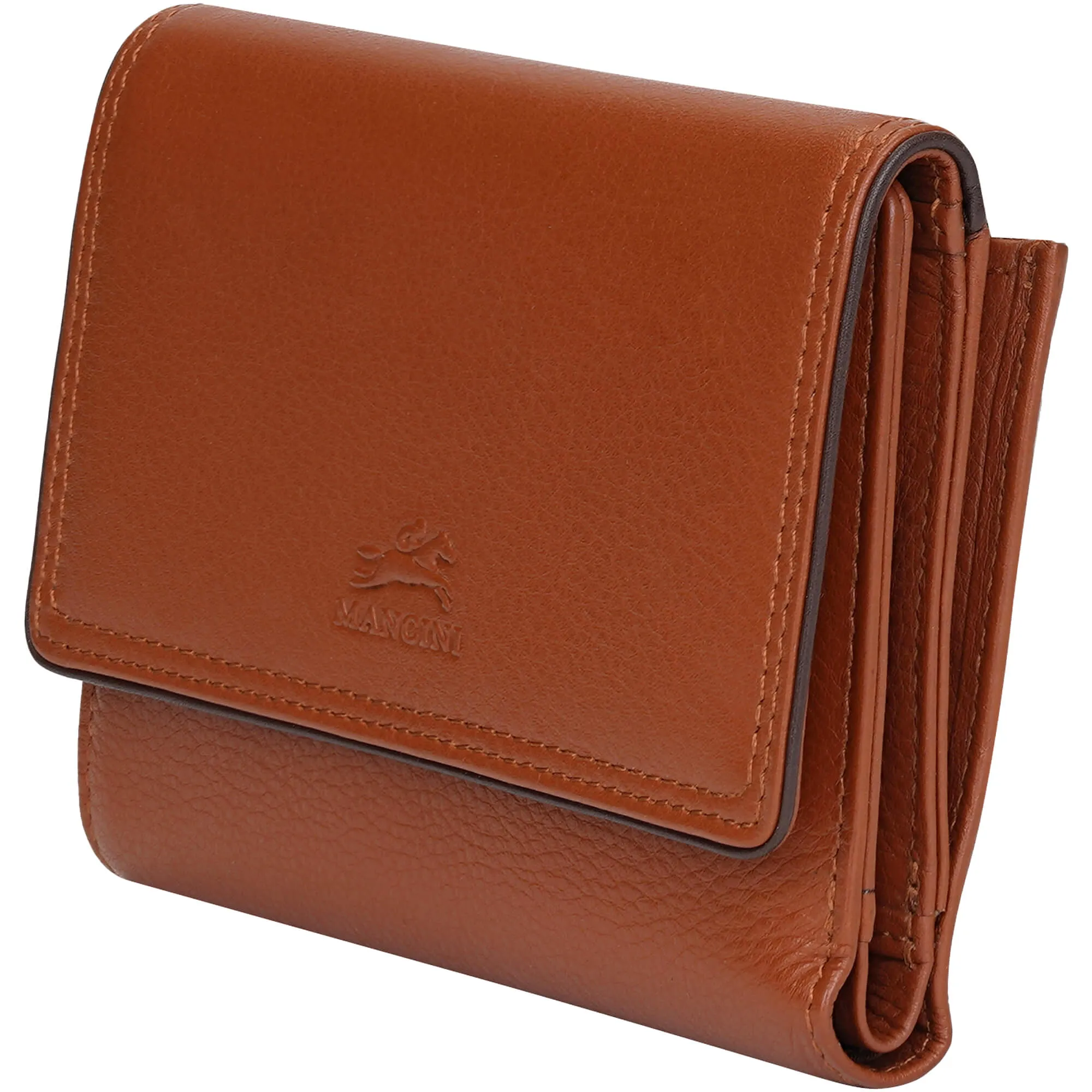 Mancini Sonoma Women's Medium Clutch Wallet with Enhanced RFID Protection