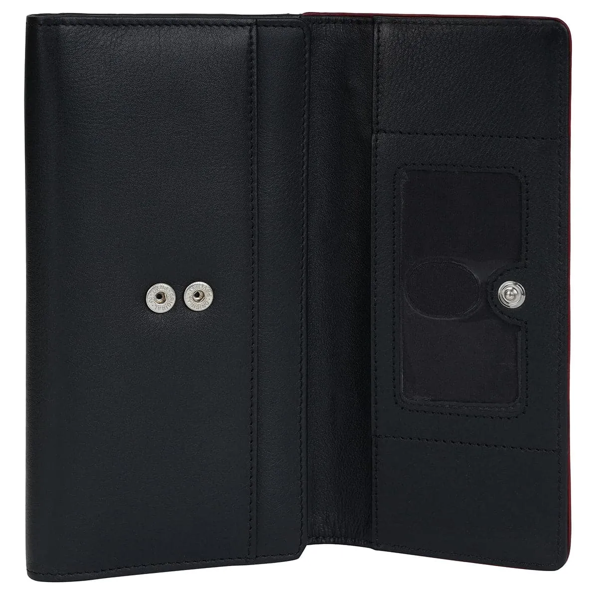Mancini Sonoma Women's Medium Flapover Clutch Trifold Wallet with RFID Protection