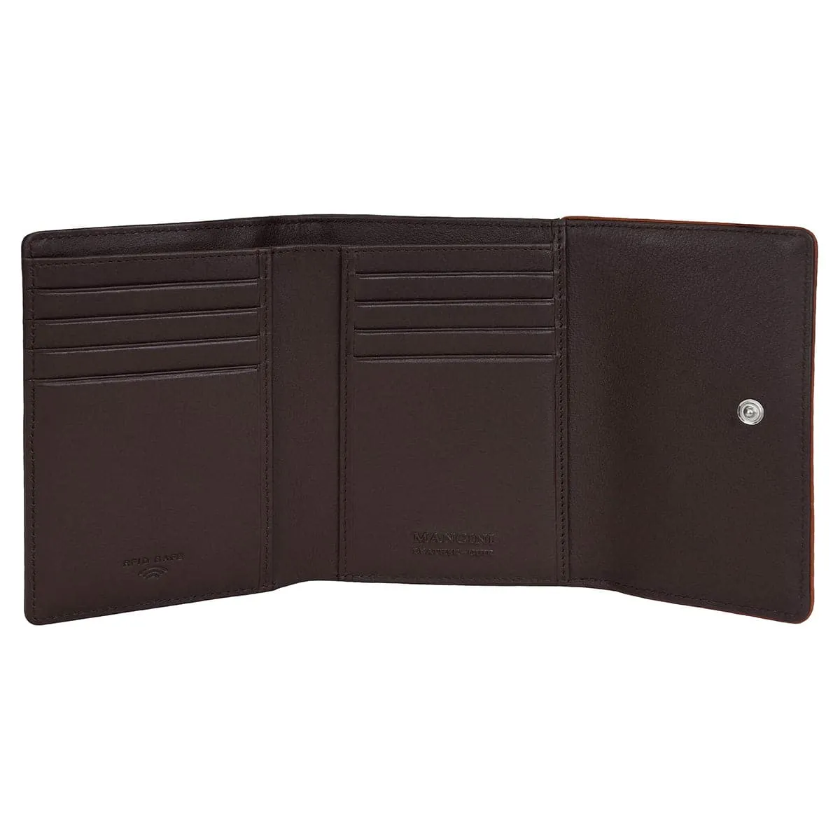 Mancini Sonoma Women's Medium Flapover Clutch Wallet with RFID Protection