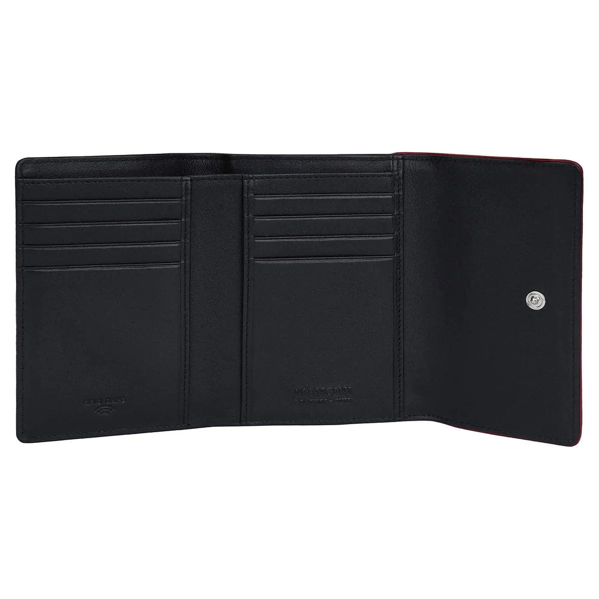 Mancini Sonoma Women's Medium Flapover Clutch Wallet with RFID Protection