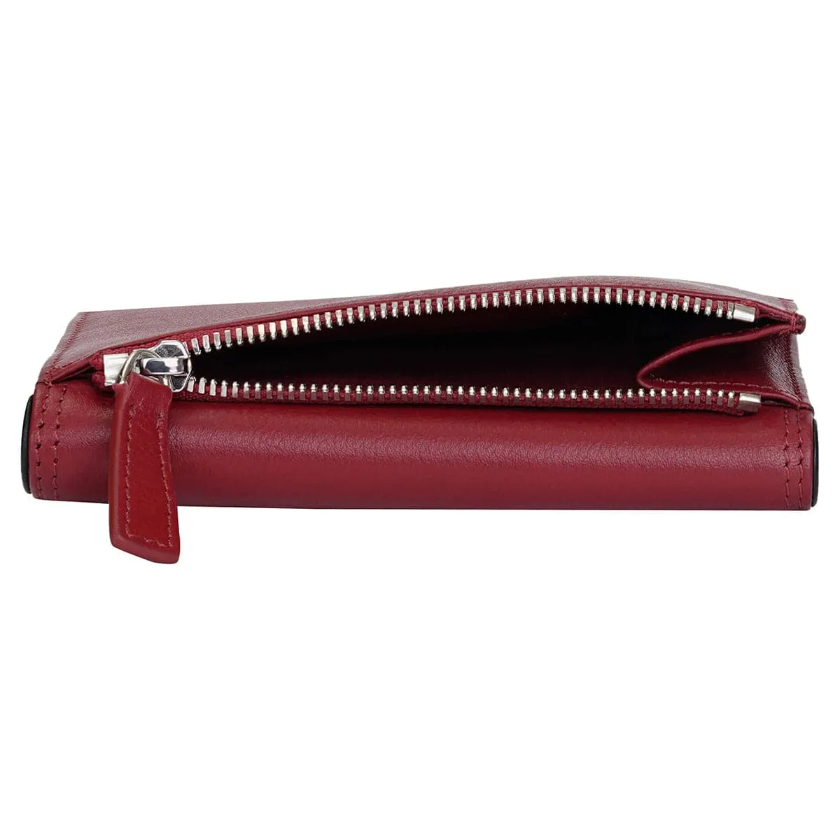 Mancini Sonoma Women's Medium Flapover Clutch Wallet with RFID Protection