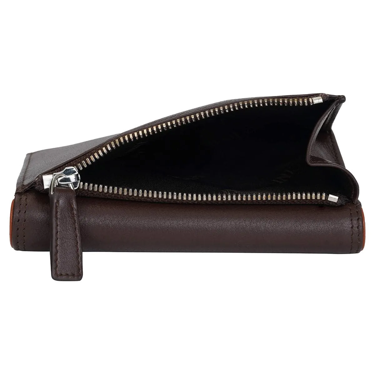 Mancini Sonoma Women's Medium Flapover Clutch Wallet with RFID Protection