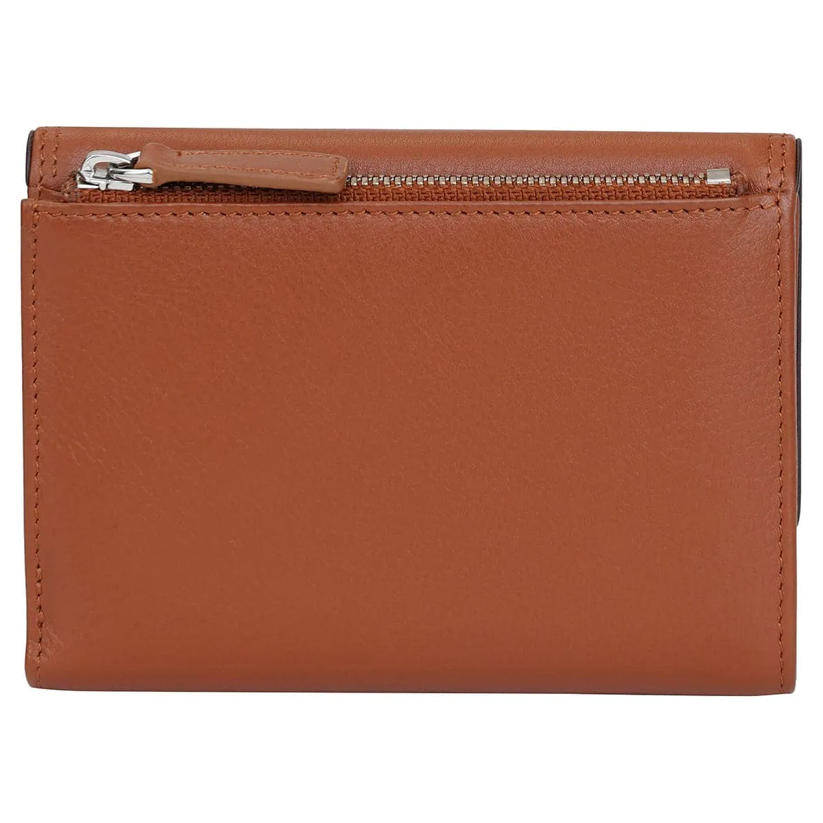 Mancini Sonoma Women's Medium Flapover Clutch Wallet with RFID Protection