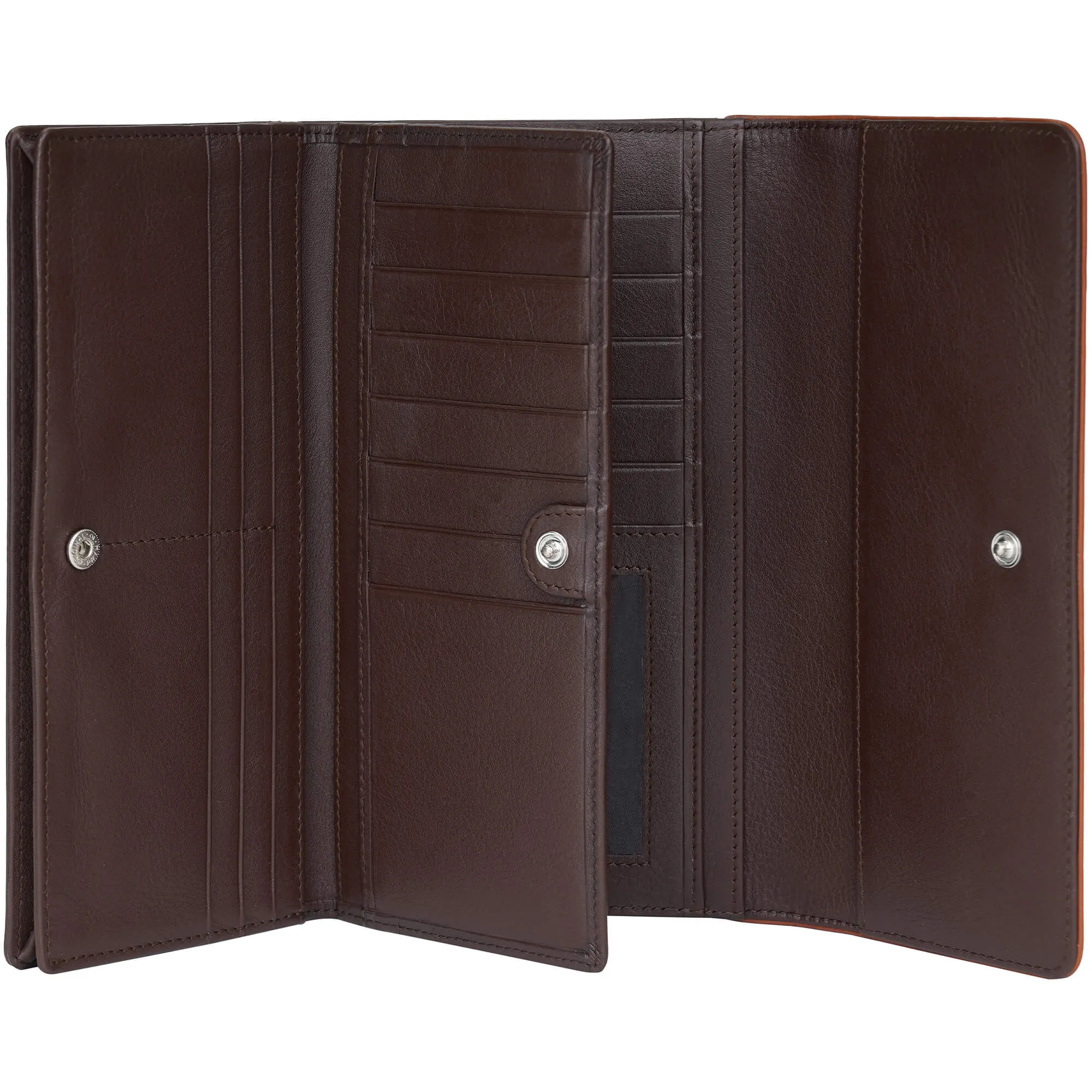 Mancini Sonoma Women's Quad fold Wallet with Enhanced RFID Protection