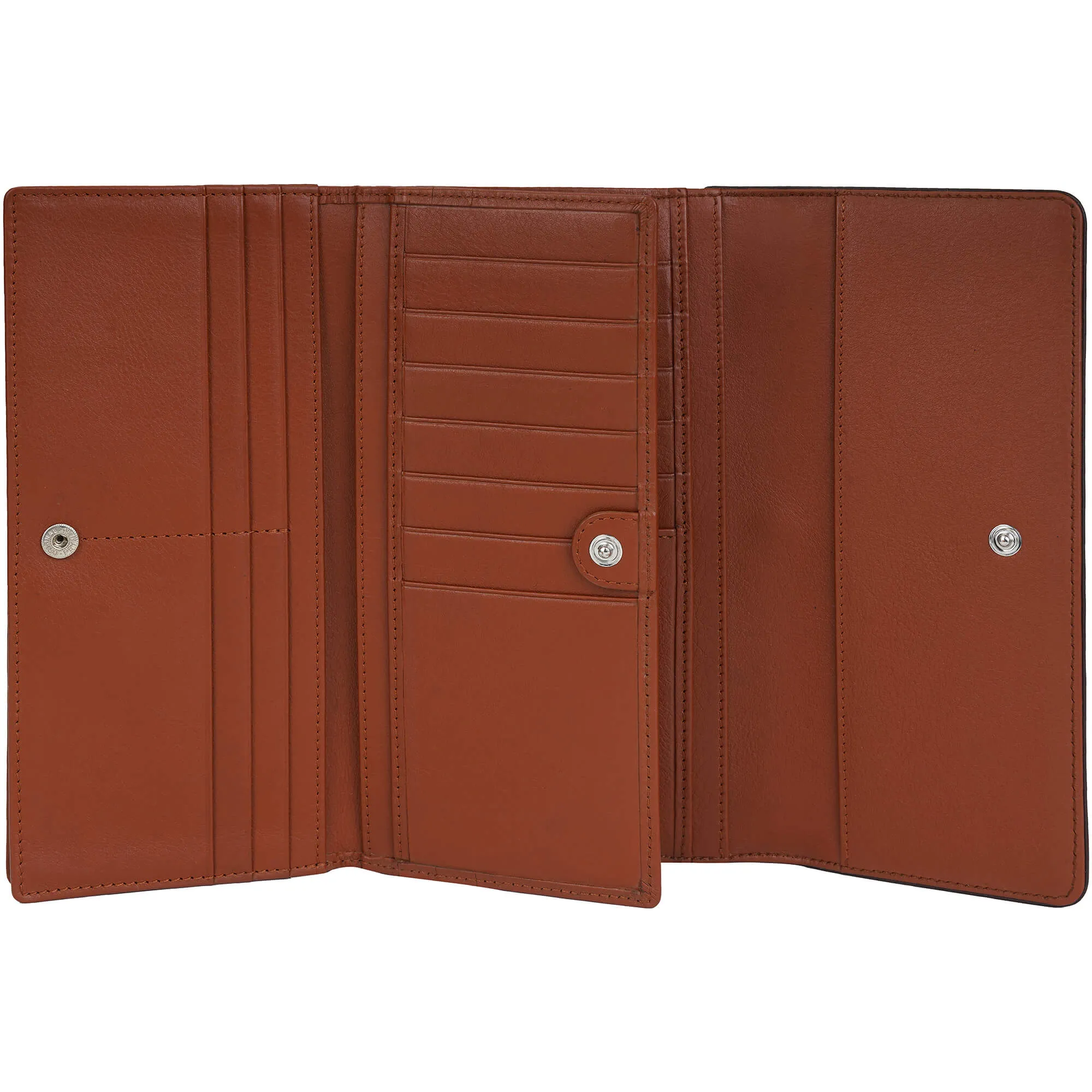 Mancini Sonoma Women's Quad fold Wallet with Enhanced RFID Protection