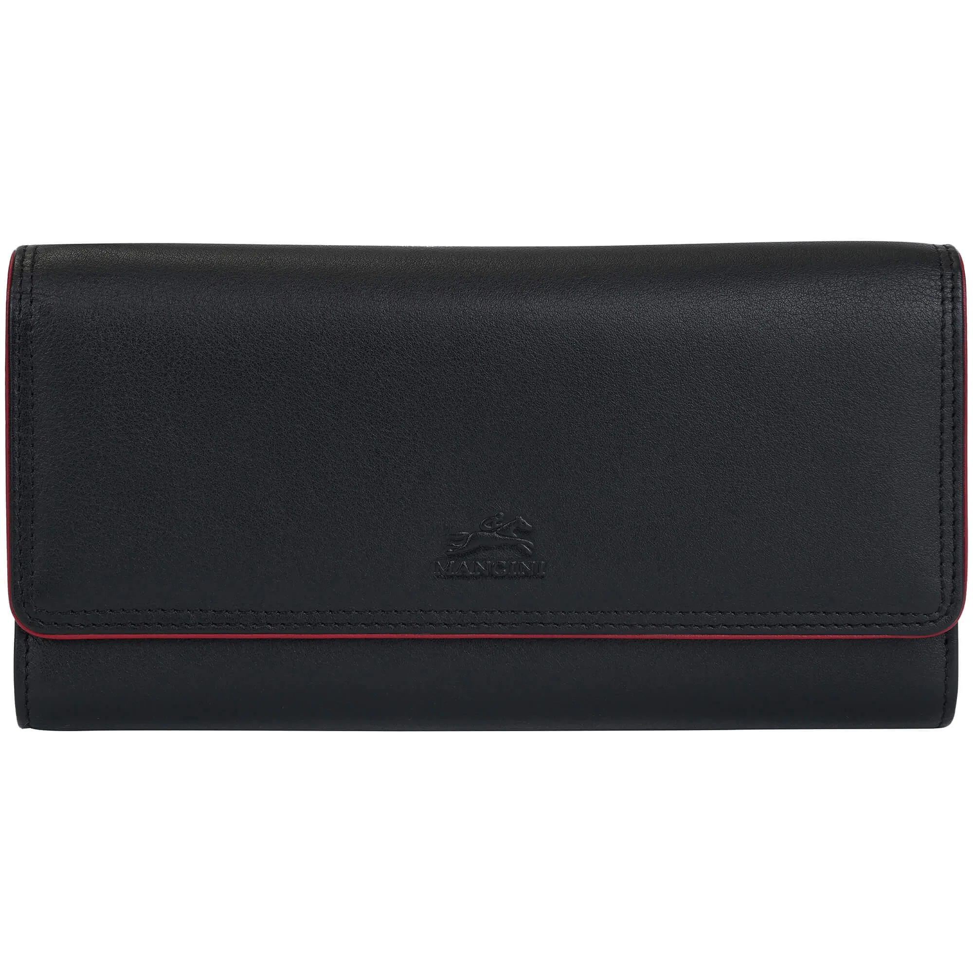 Mancini Sonoma Women's Quad fold Wallet with Enhanced RFID Protection