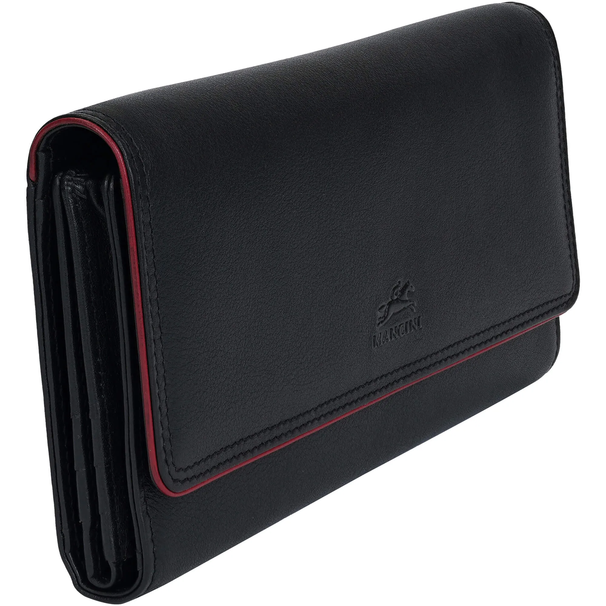 Mancini Sonoma Women's Quad fold Wallet with Enhanced RFID Protection