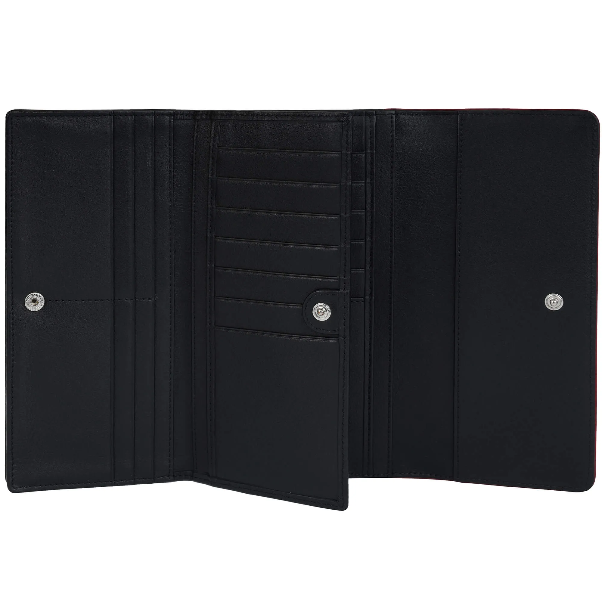 Mancini Sonoma Women's Quad fold Wallet with Enhanced RFID Protection