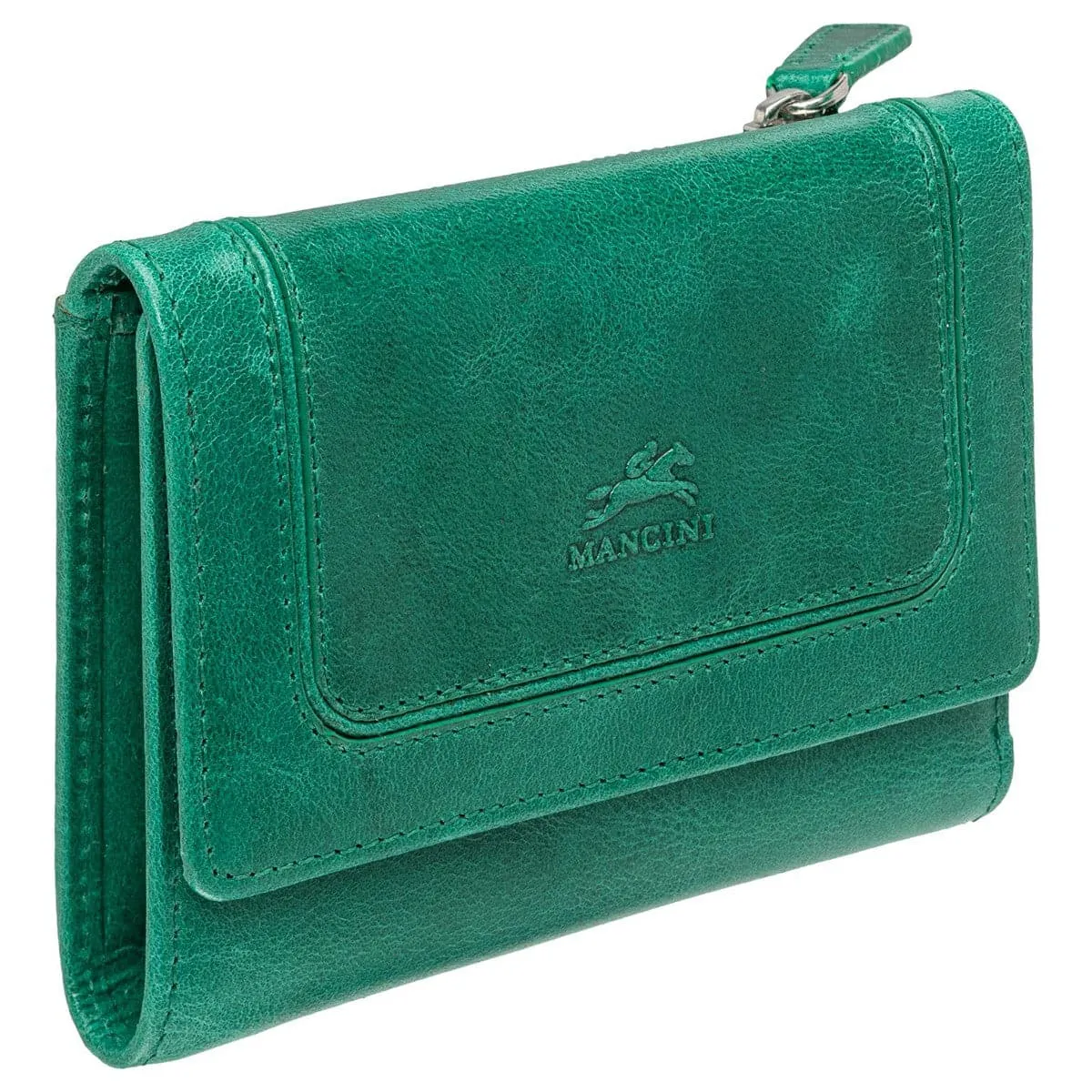 Mancini South Beach RFID Secure Medium Clutch Wallet