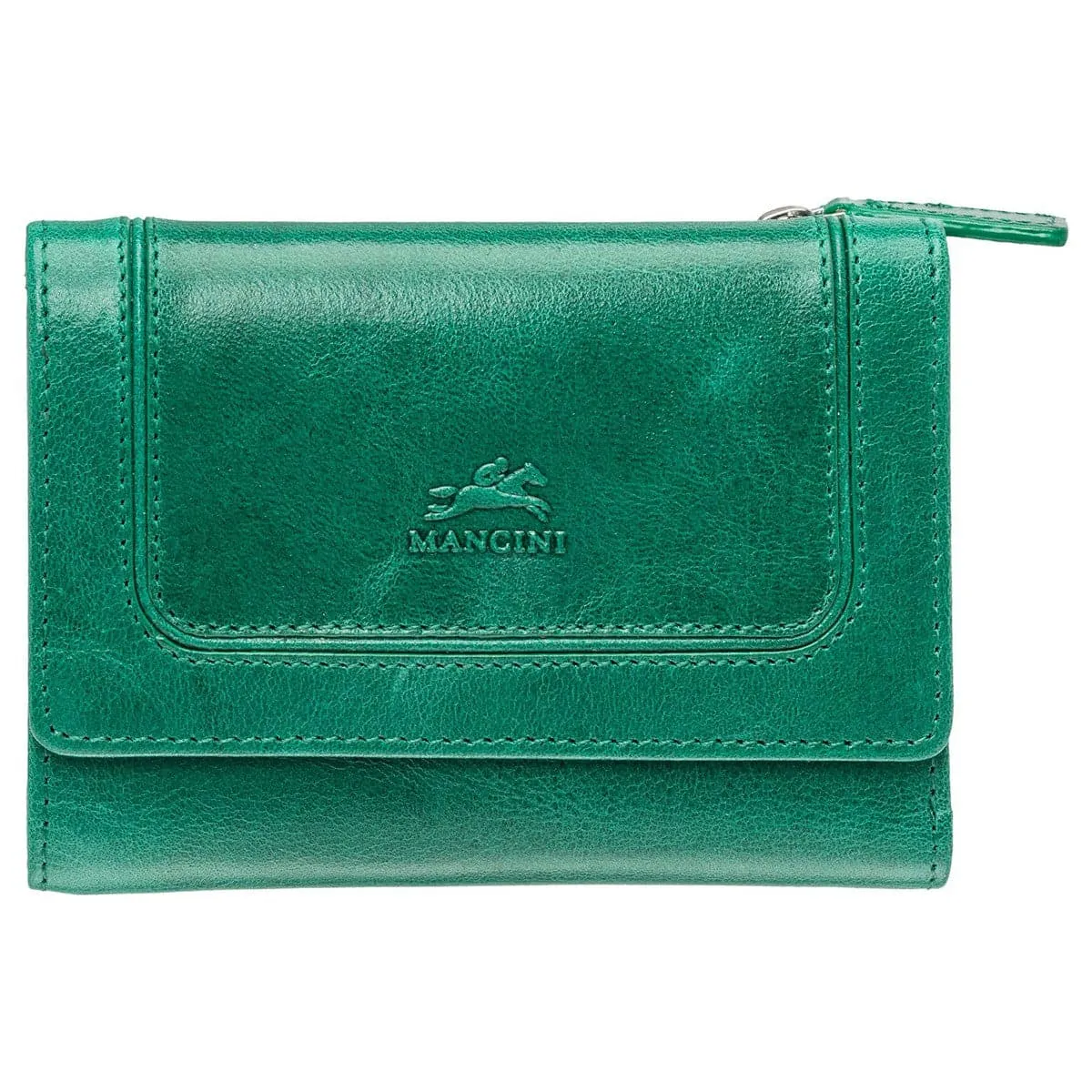 Mancini South Beach RFID Secure Medium Clutch Wallet