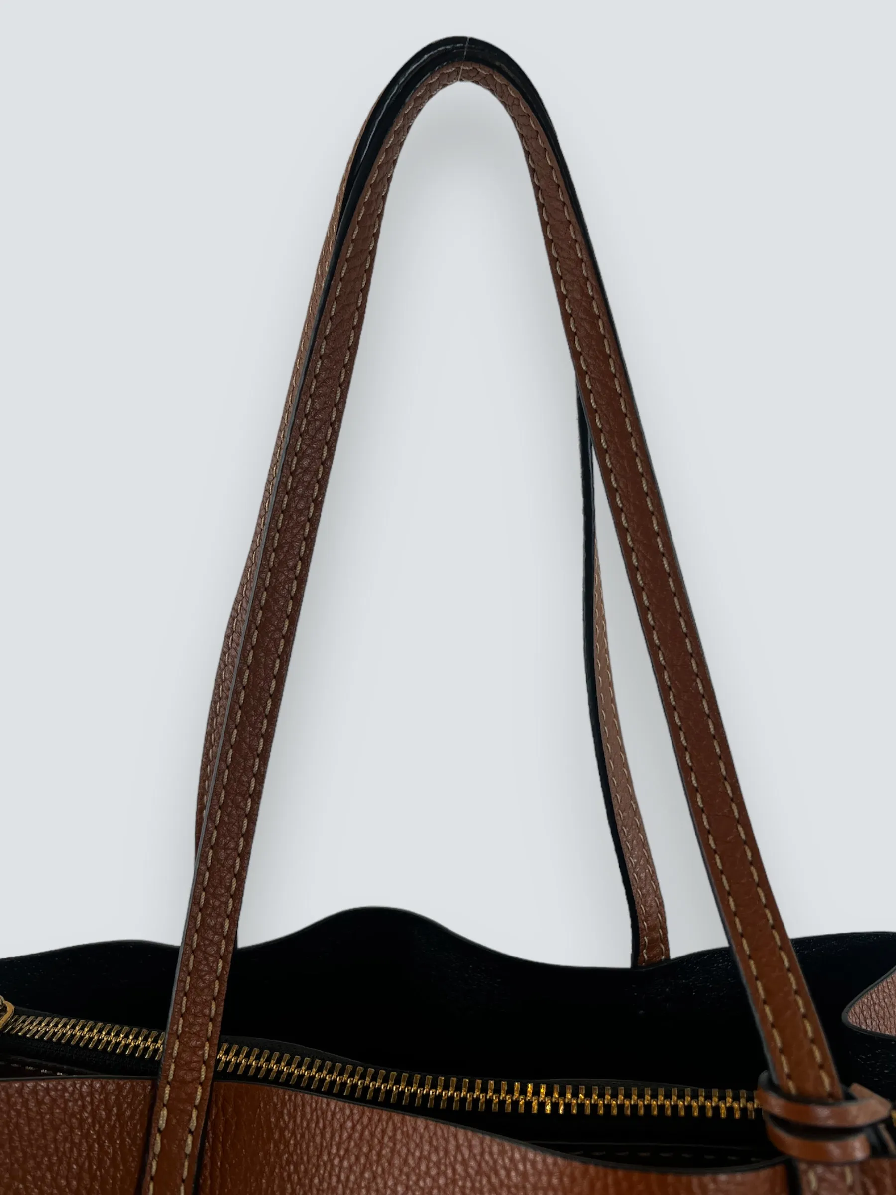 Marc Jacobs Tan Leather Large Grind Tote