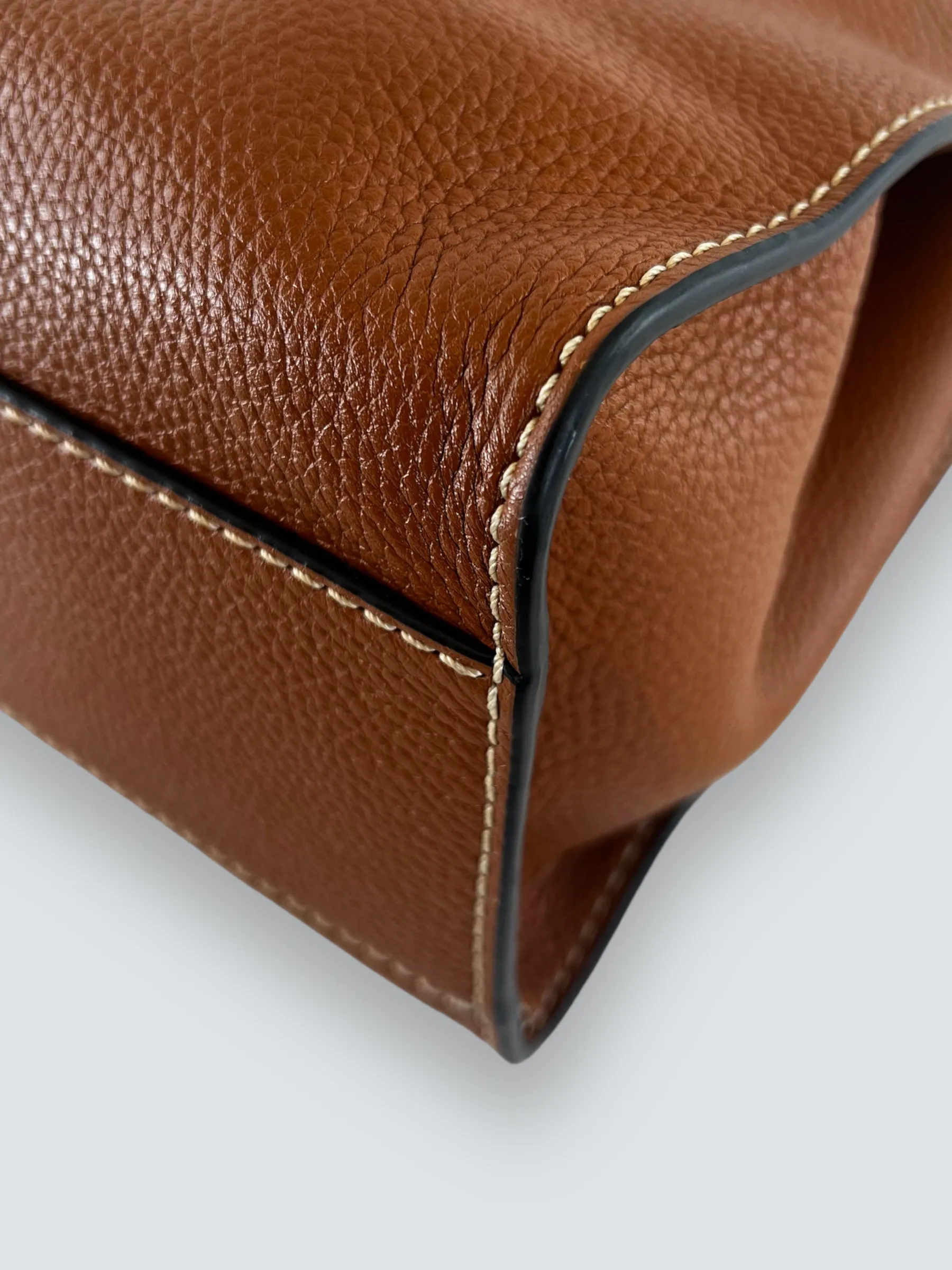 Marc Jacobs Tan Leather Large Grind Tote