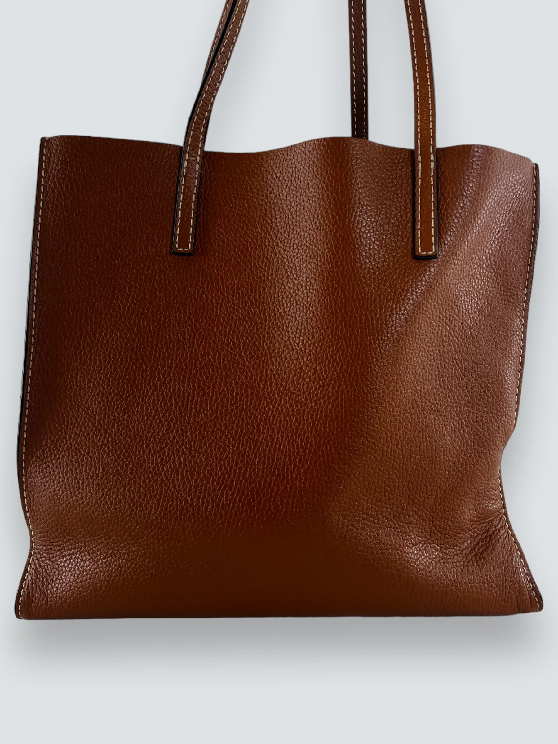 Marc Jacobs Tan Leather Large Grind Tote