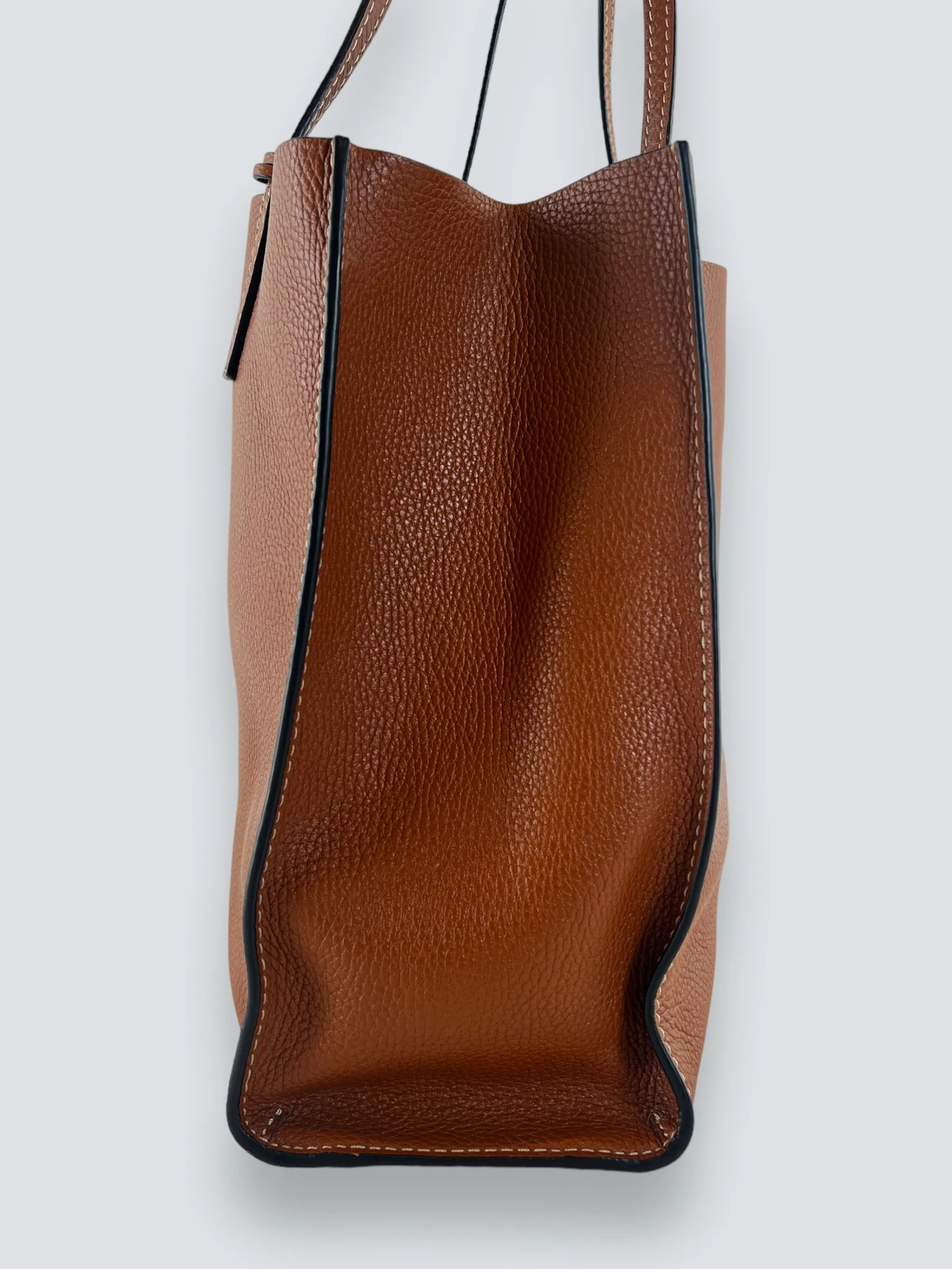 Marc Jacobs Tan Leather Large Grind Tote