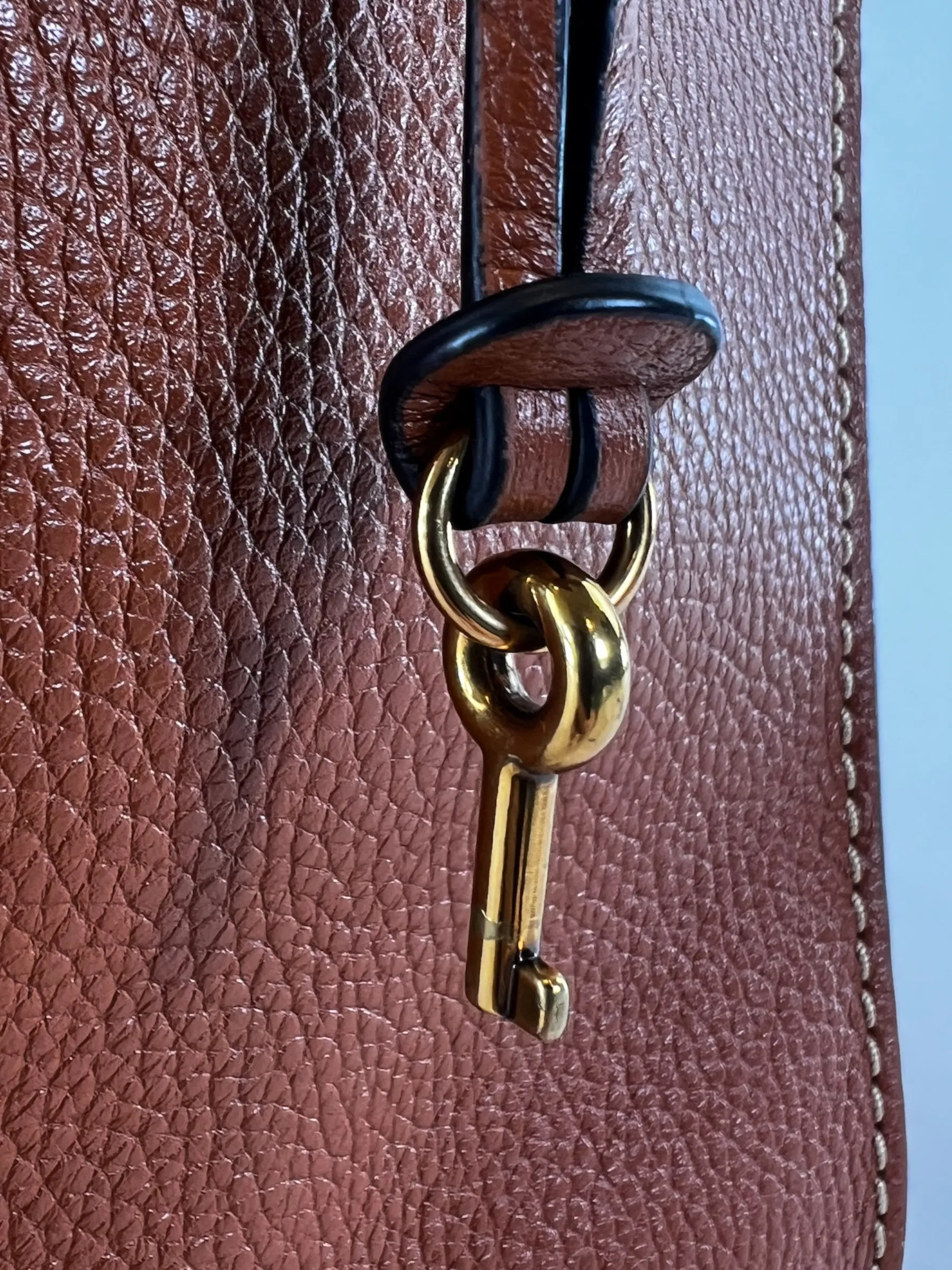 Marc Jacobs Tan Leather Large Grind Tote
