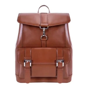 McKlein Hagen 15" Leather Laptop Backpack