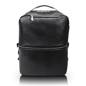McKlein USA East Side 17" Nylon 2-In-1 Laptop & Tablet Convertible Travel Backpack & Cross-Body