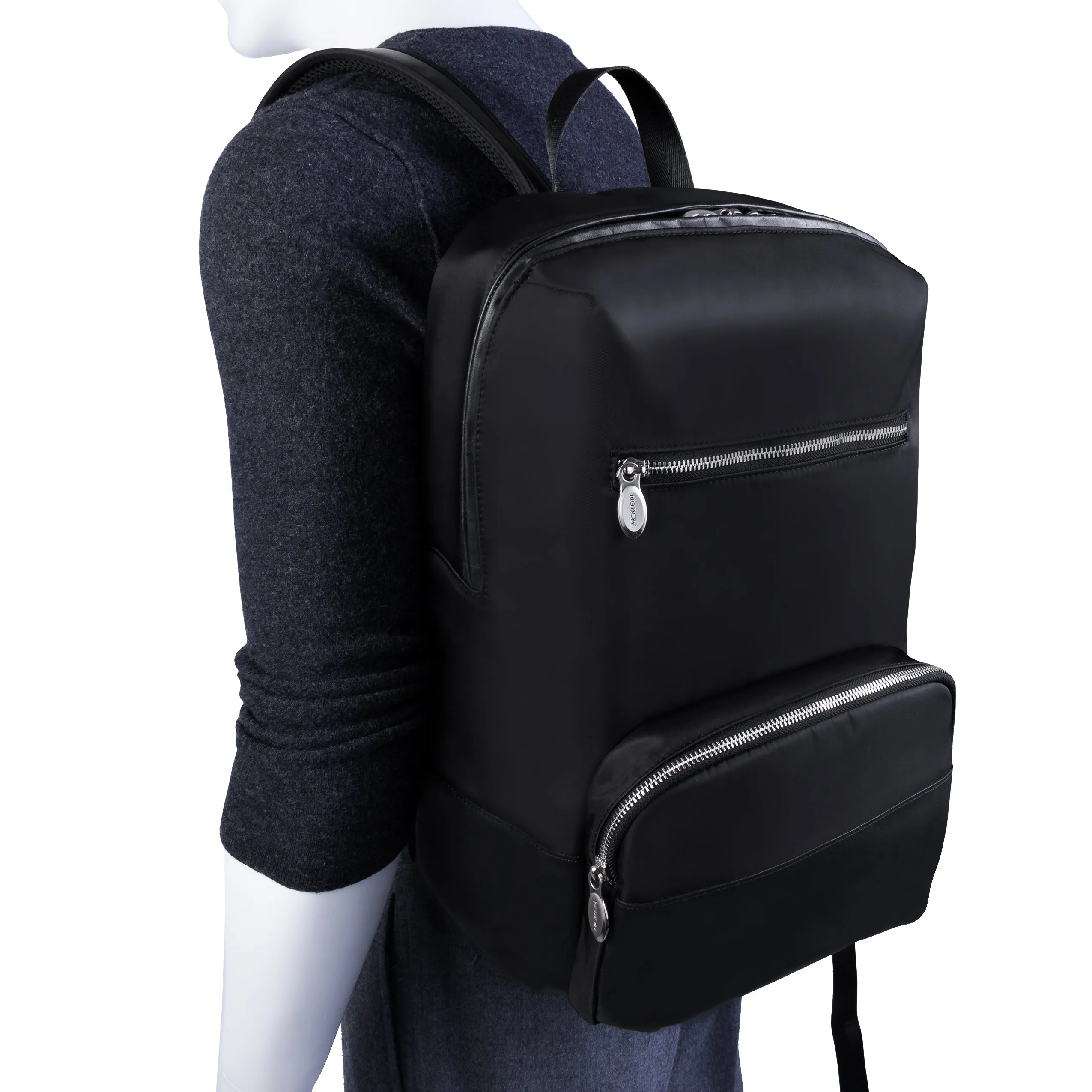 McKlein USA N Series Brooklyn Nylon Contour Backpack