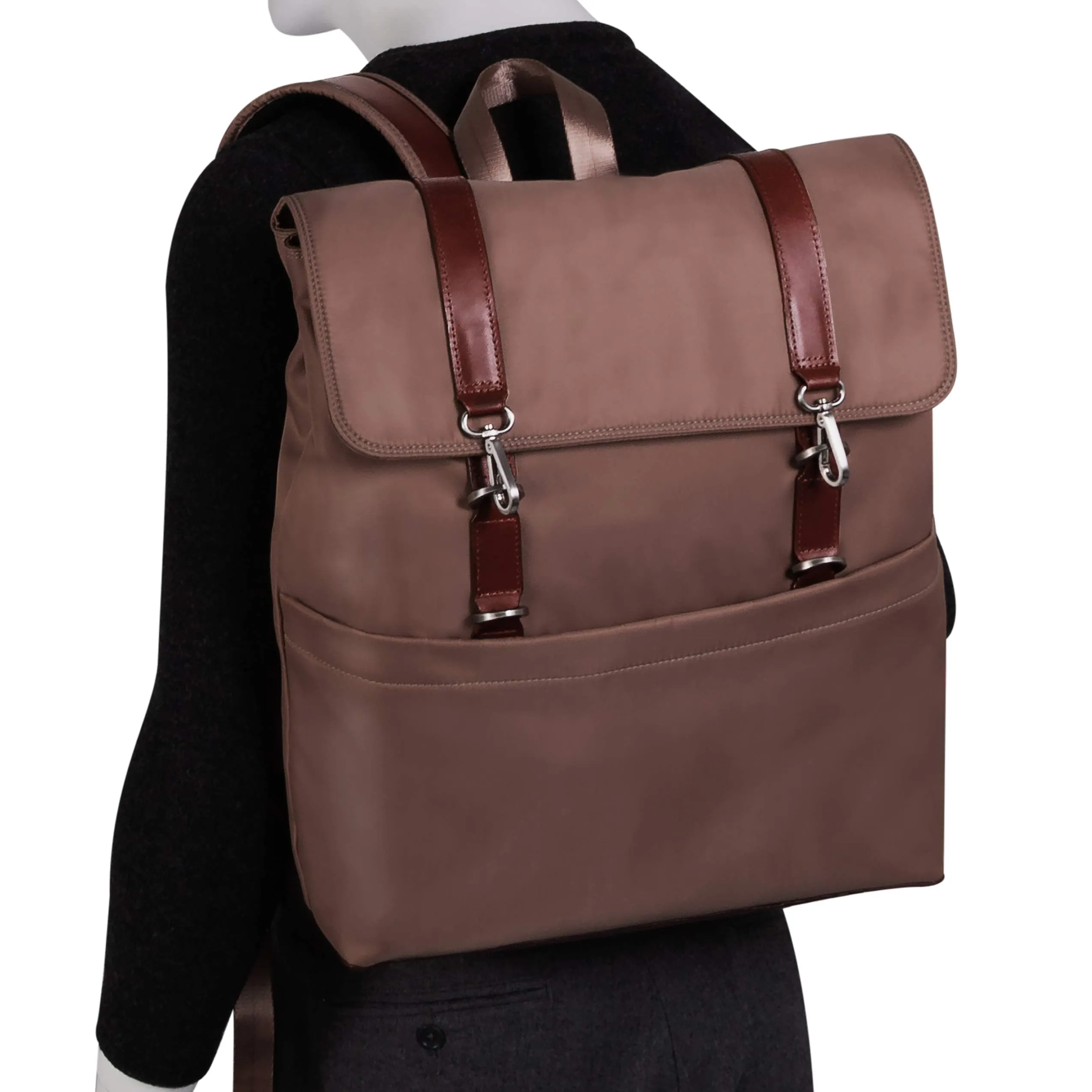 McKlein USA N Series Element 15" Nylon Flap Over Laptop Backpack