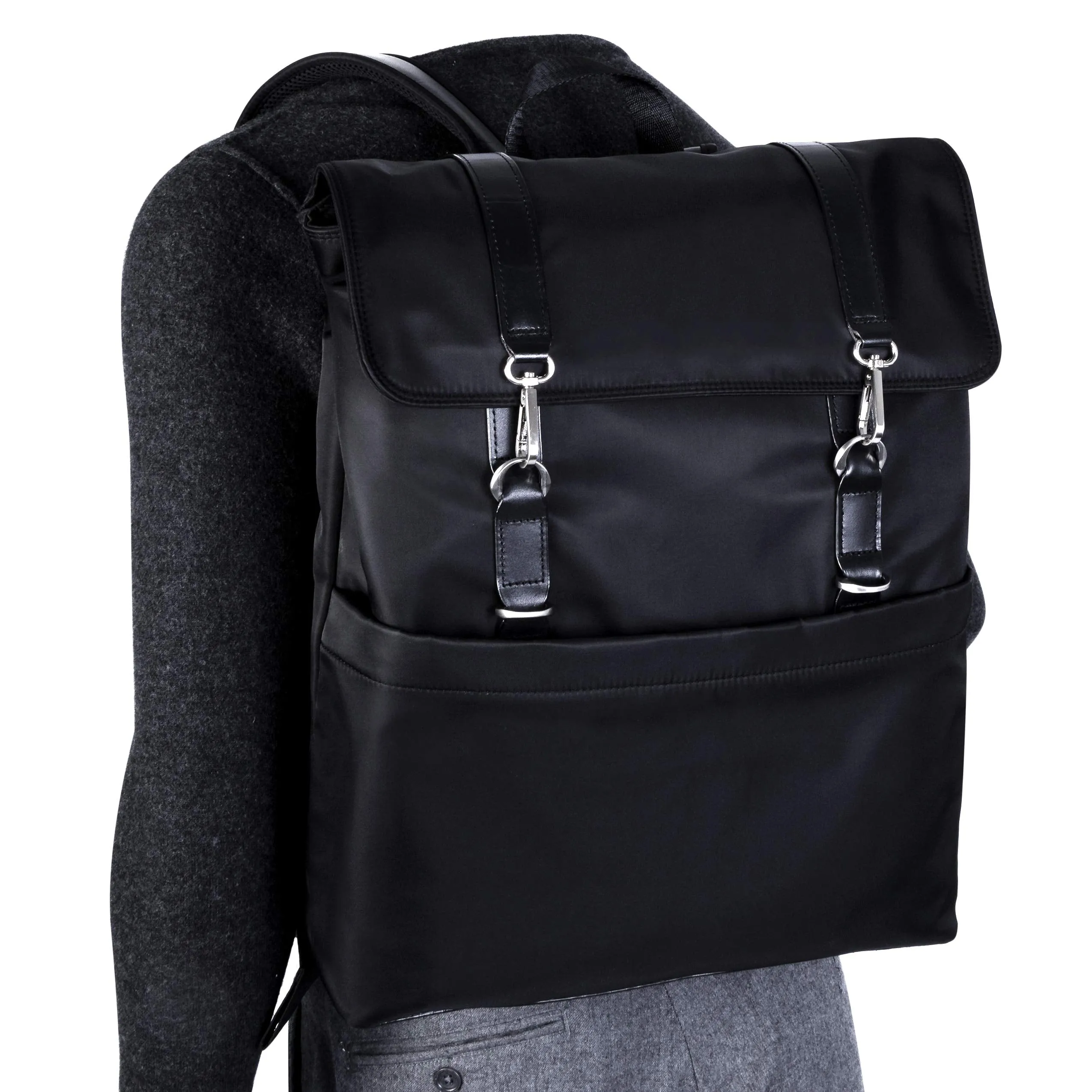 McKlein USA N Series Element 15" Nylon Flap Over Laptop Backpack
