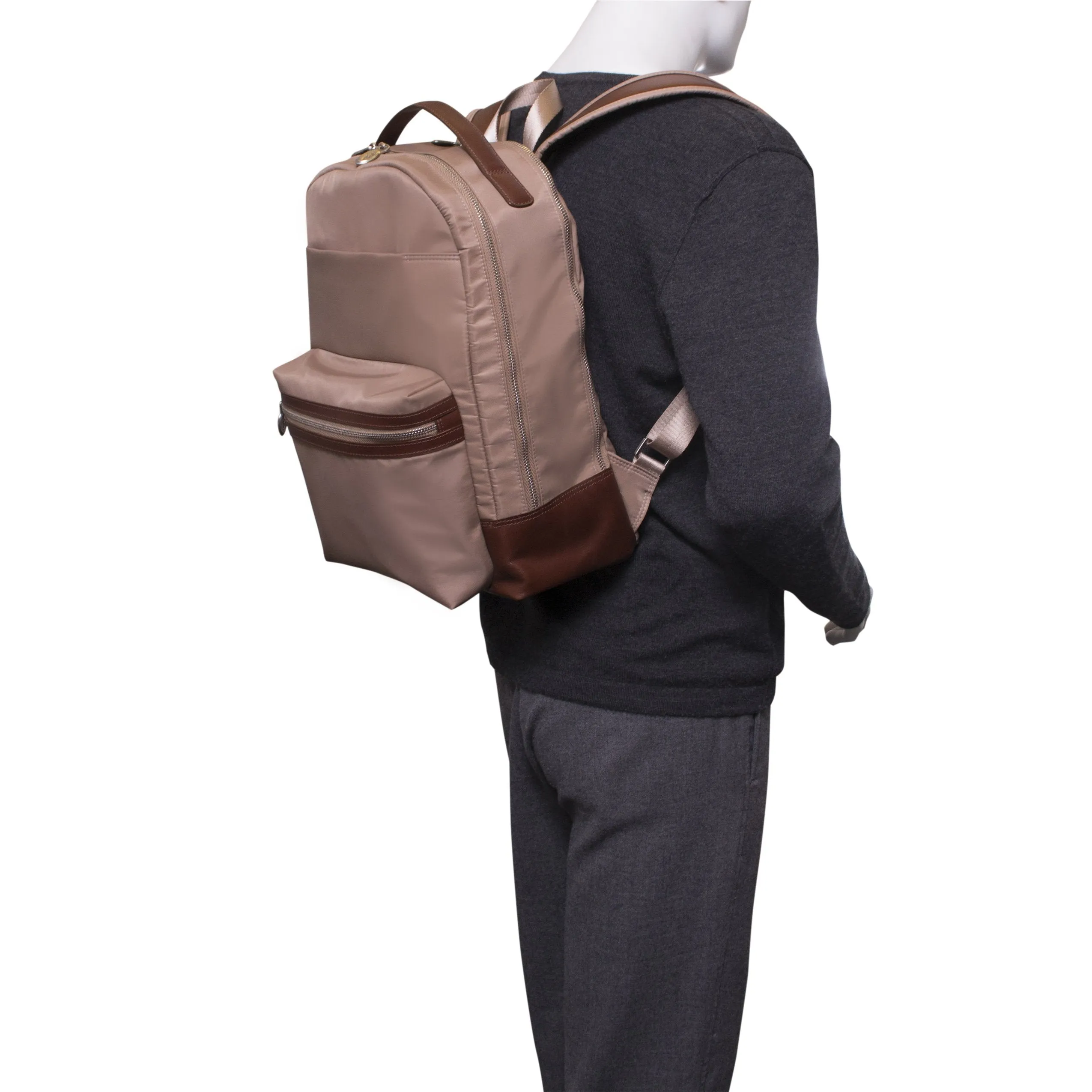 McKlein USA N Series Parker 15" Nylon Dual Compartment Laptop Backpack