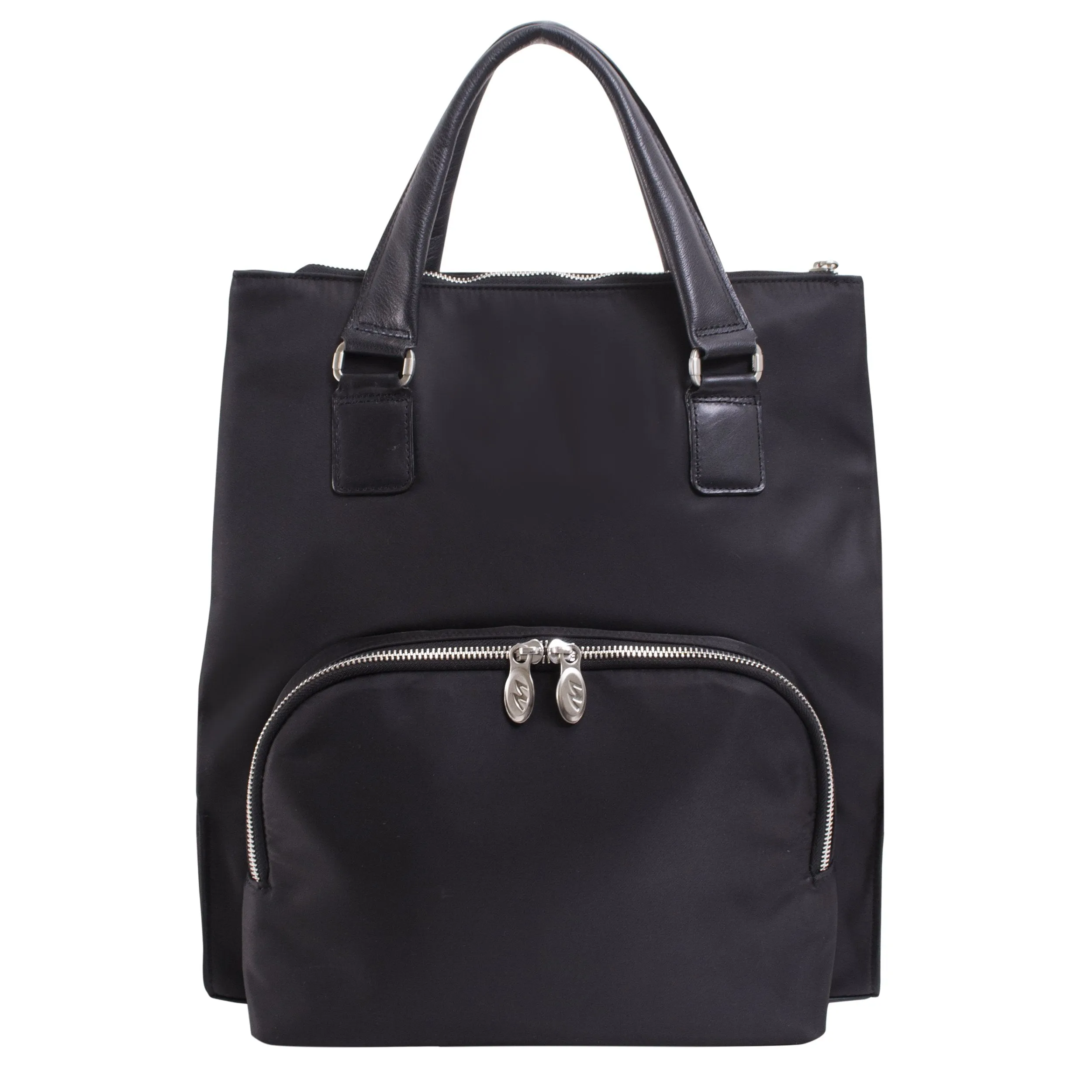McKlein USA N Series Sofia 3-In-1 Nylon Ladies' Convertible Backpack Tote