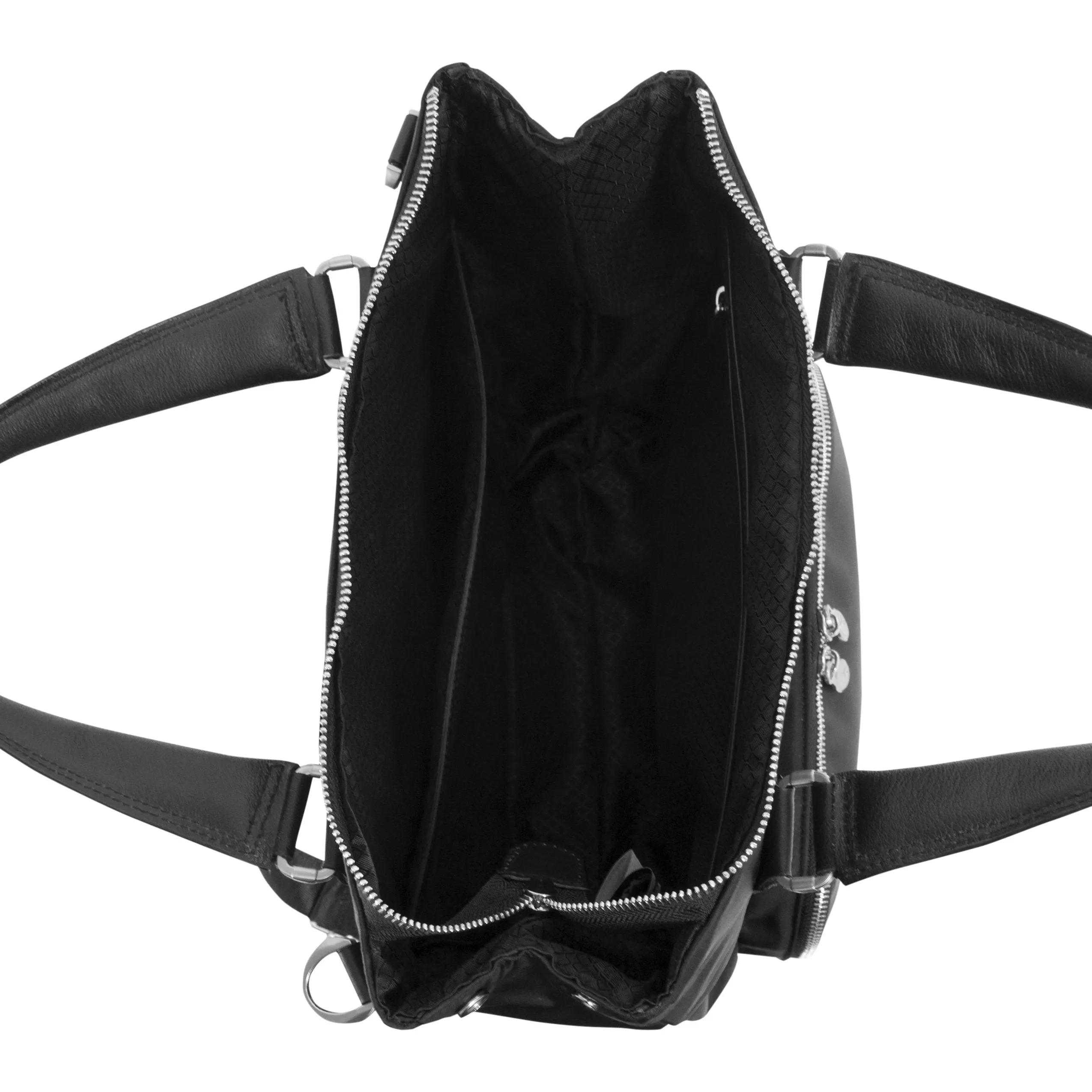 McKlein USA N Series Sofia 3-In-1 Nylon Ladies' Convertible Backpack Tote
