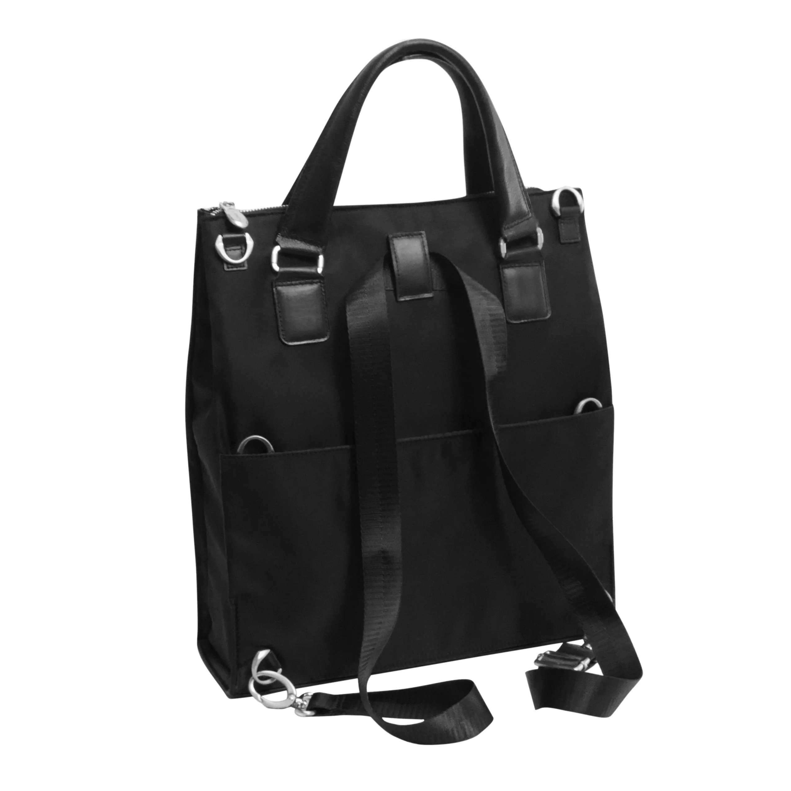 McKlein USA N Series Sofia 3-In-1 Nylon Ladies' Convertible Backpack Tote