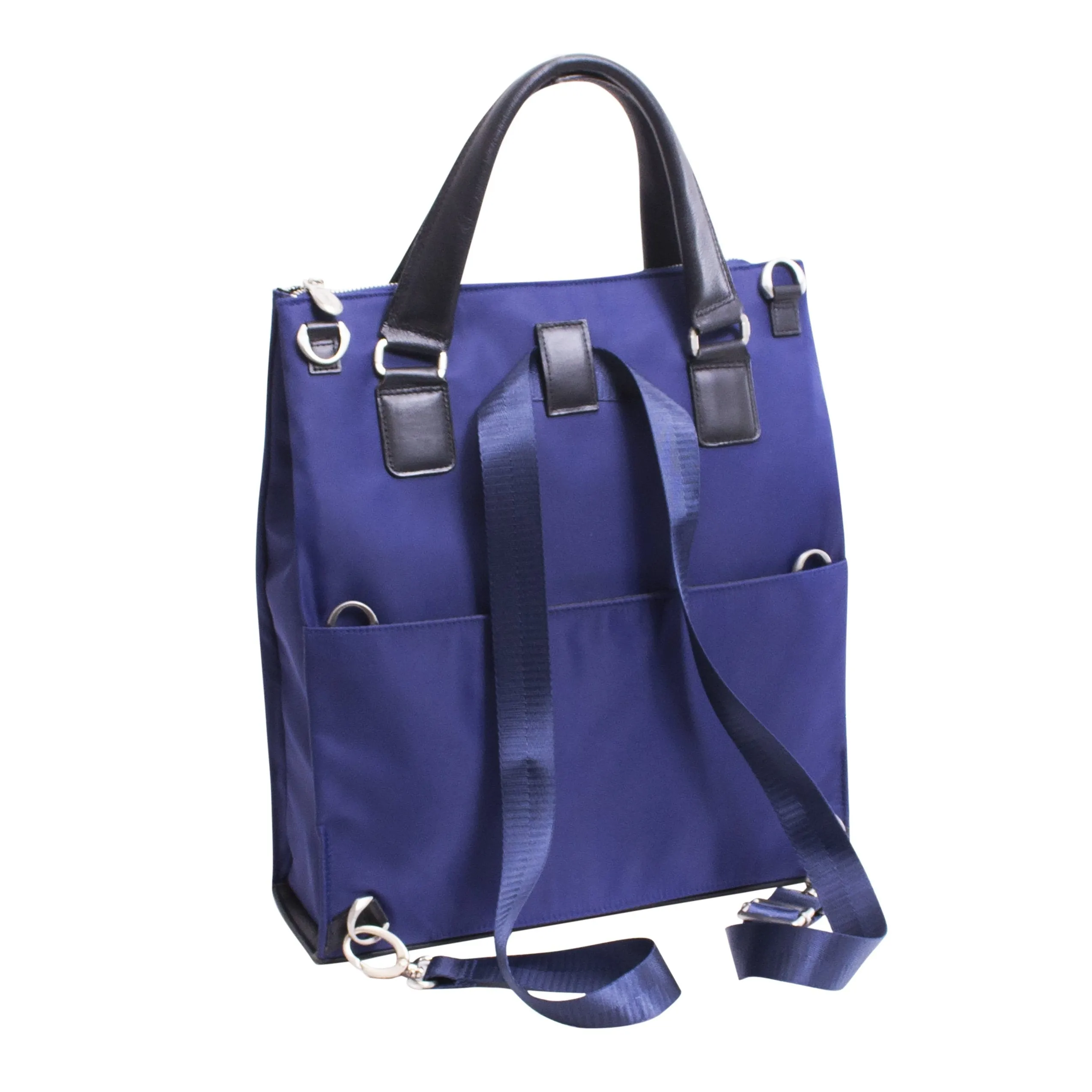 McKlein USA N Series Sofia 3-In-1 Nylon Ladies' Convertible Backpack Tote