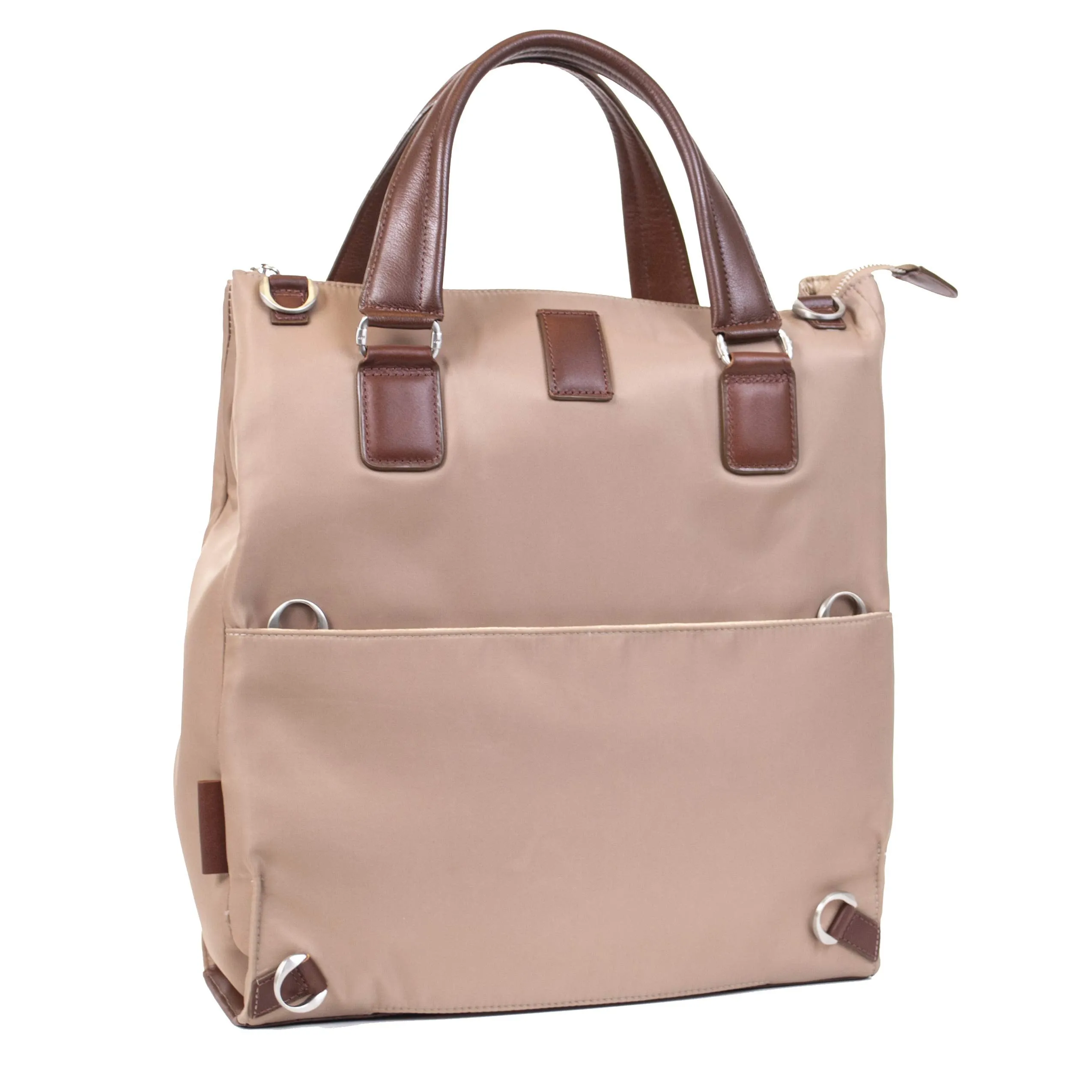 McKlein USA N Series Sofia 3-In-1 Nylon Ladies' Convertible Backpack Tote