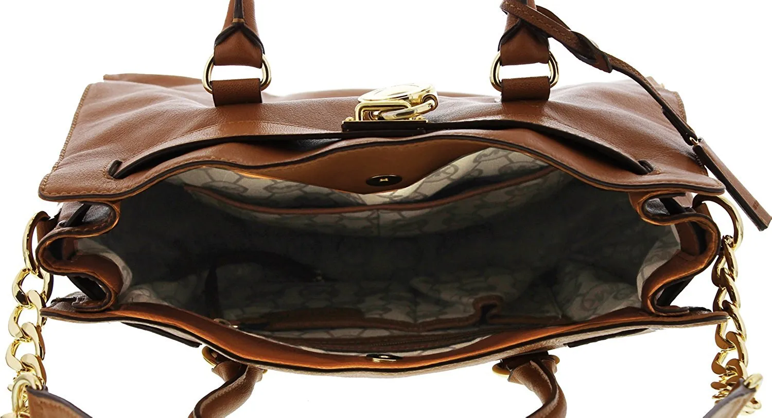 Michael Kors Hamilton Large Tote in Luggage