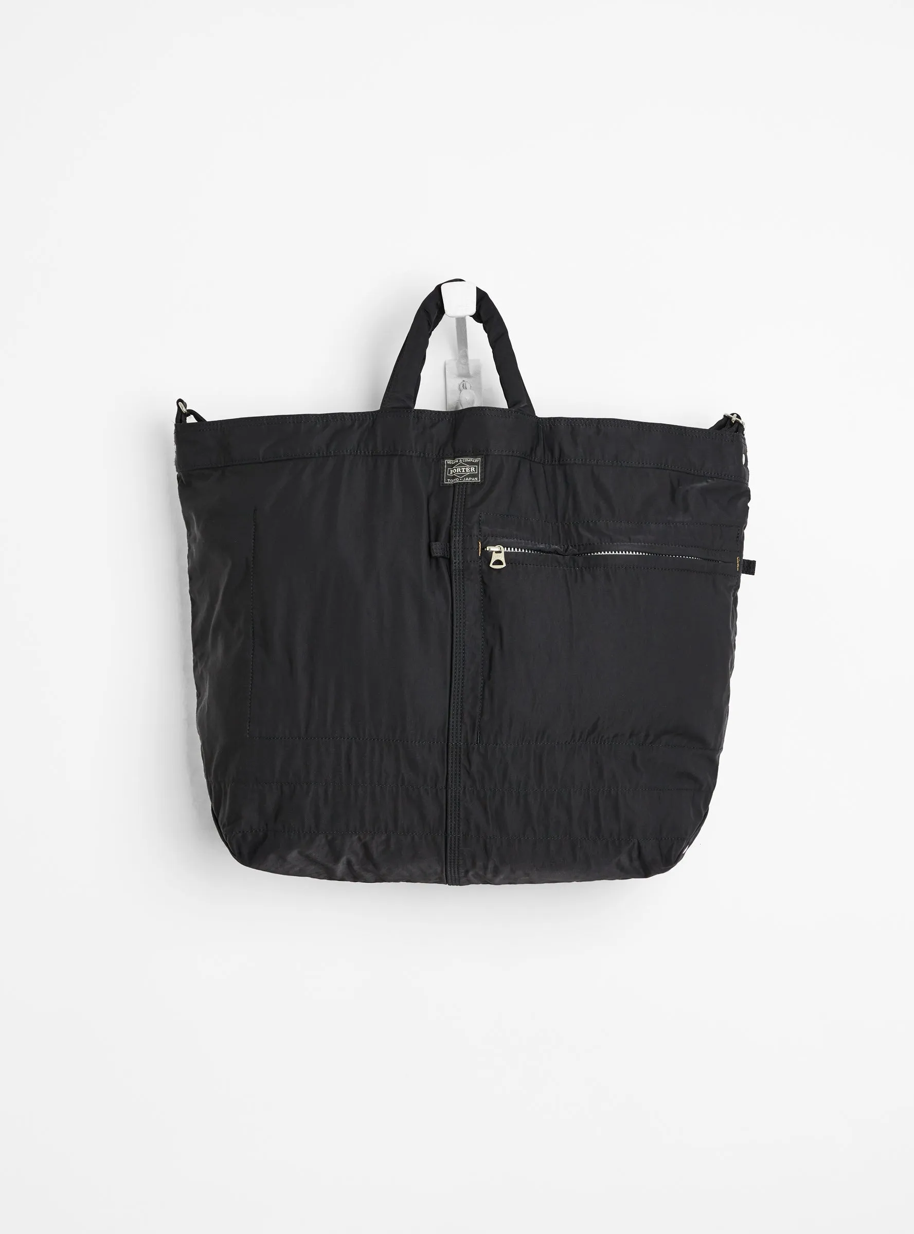 Mile 2-Way Tote Bag Large Black