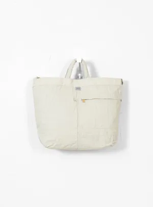 MILE 2-Way Tote Bag Large White
