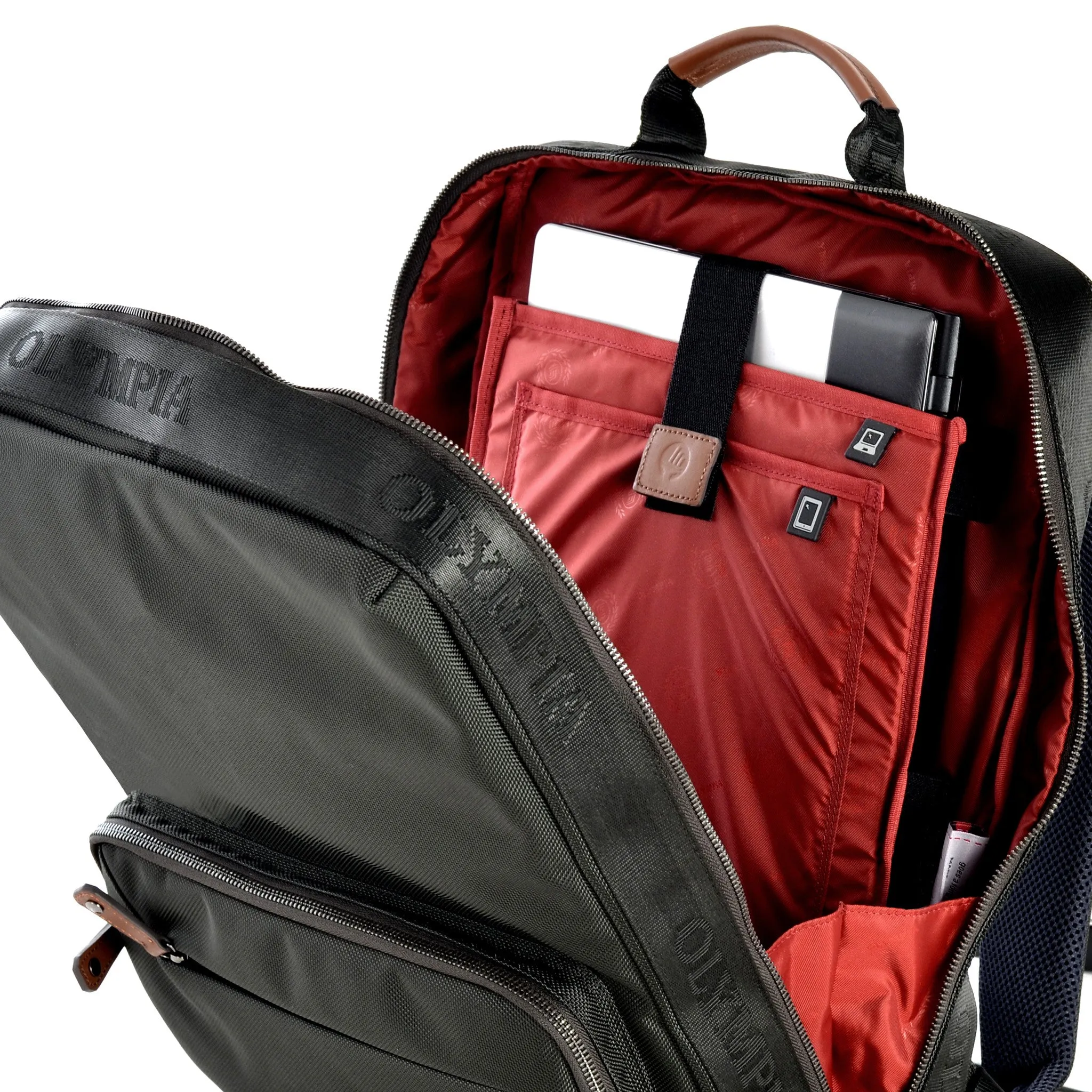 Olympia  Rhodes Premium Water-Resistant Laptop Bag