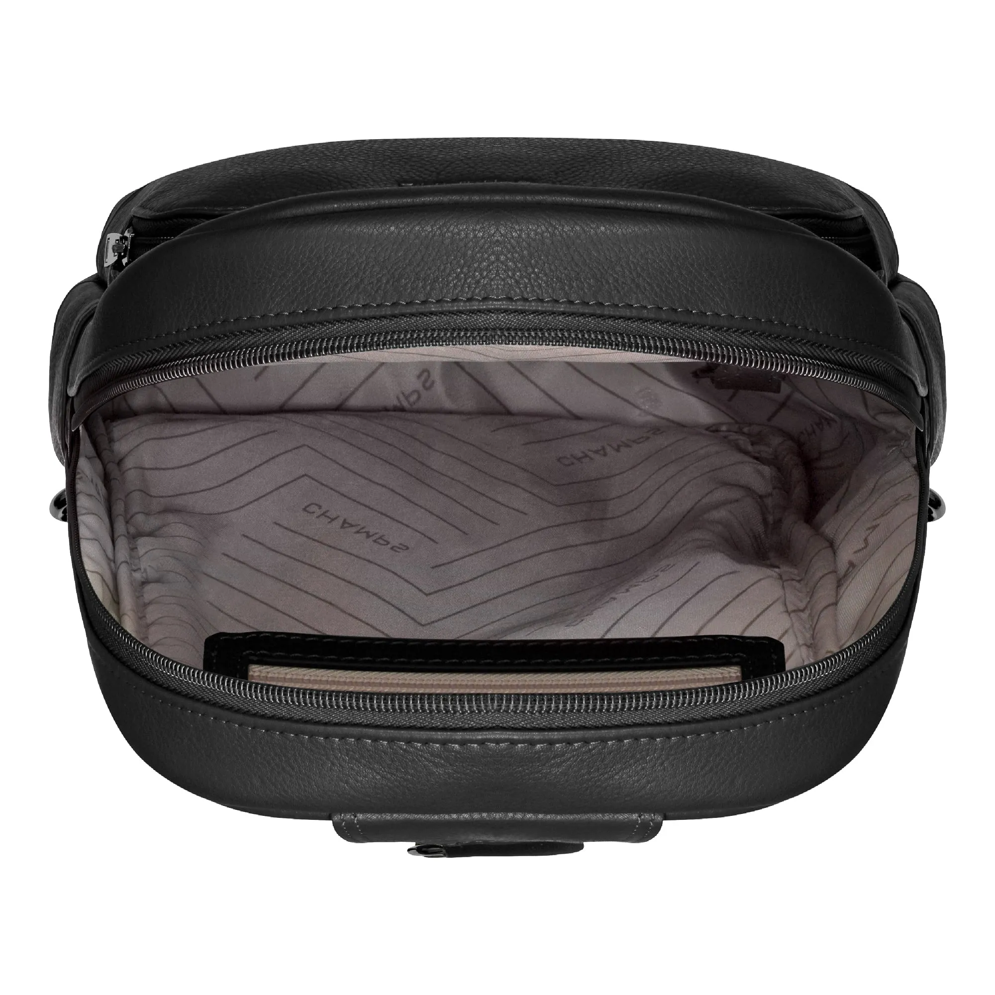 Onyx / Leather Sling Bag *Drop Ship*