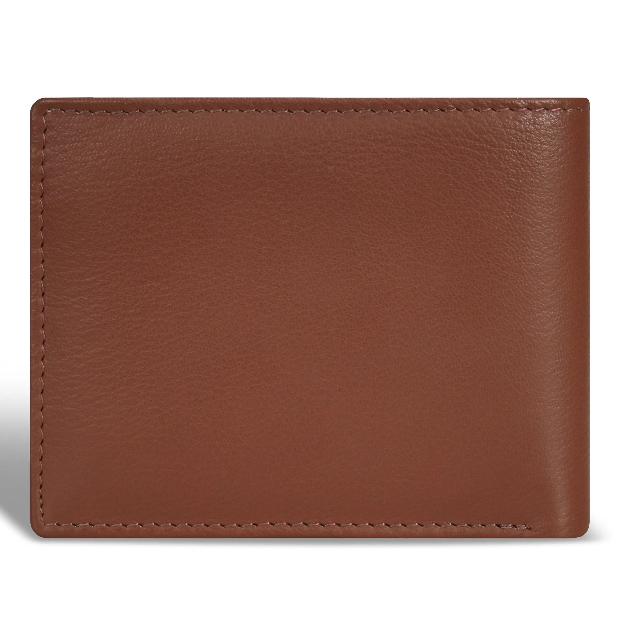 Onyx / Leather Zip Bi-Fold Wallet *Drop Ship*