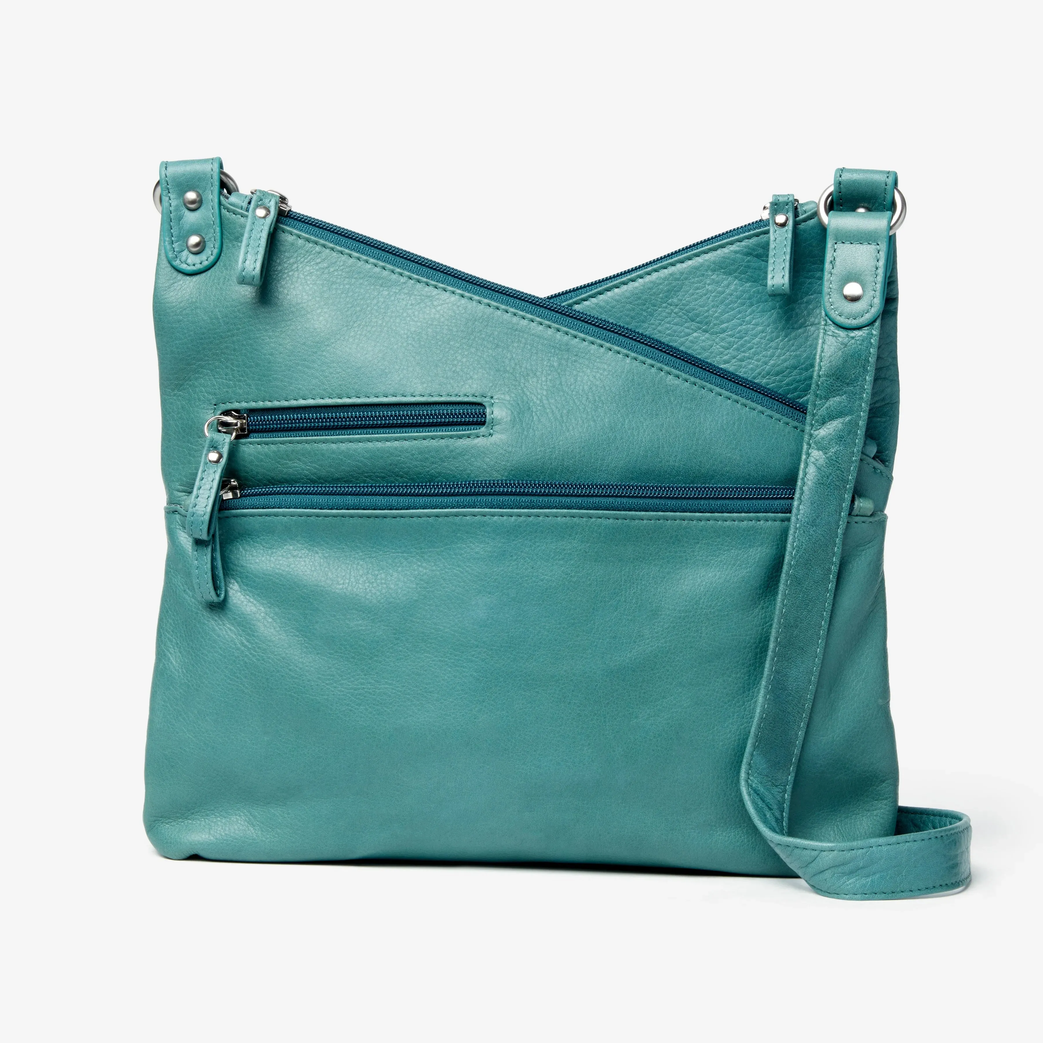 Osgoode Marley Kriss Kross Traveler Leather Crossbody 7004