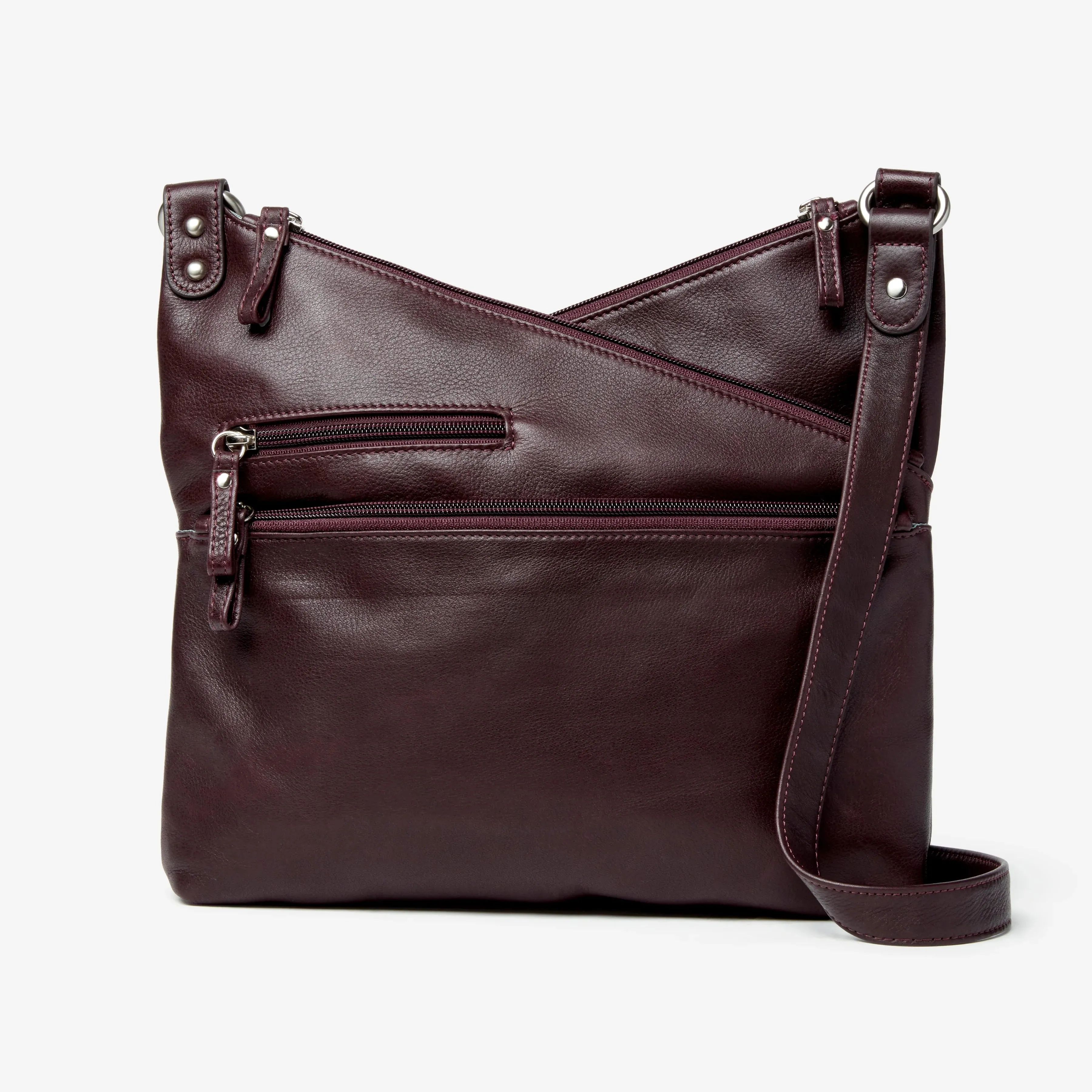 Osgoode Marley Kriss Kross Traveler Leather Crossbody 7004