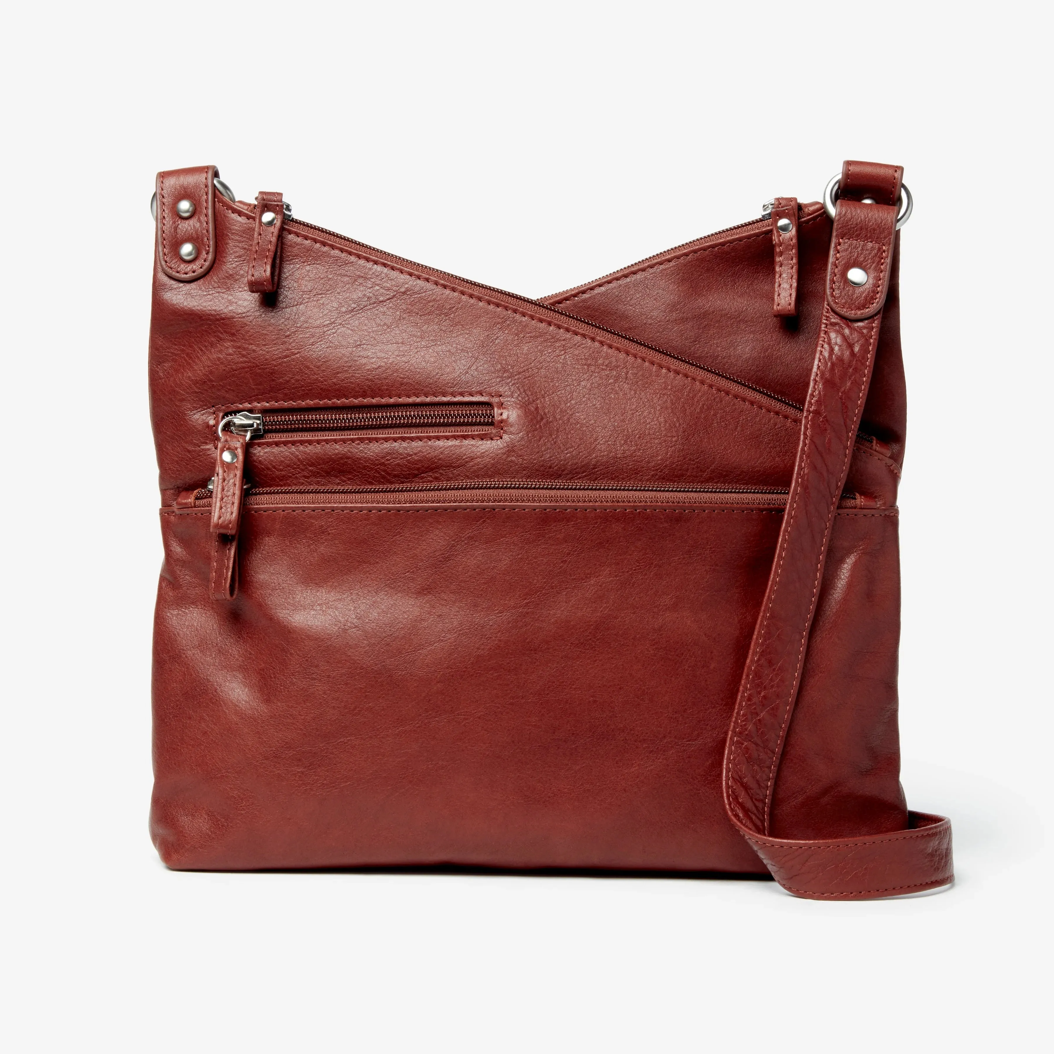 Osgoode Marley Kriss Kross Traveler Leather Crossbody 7004