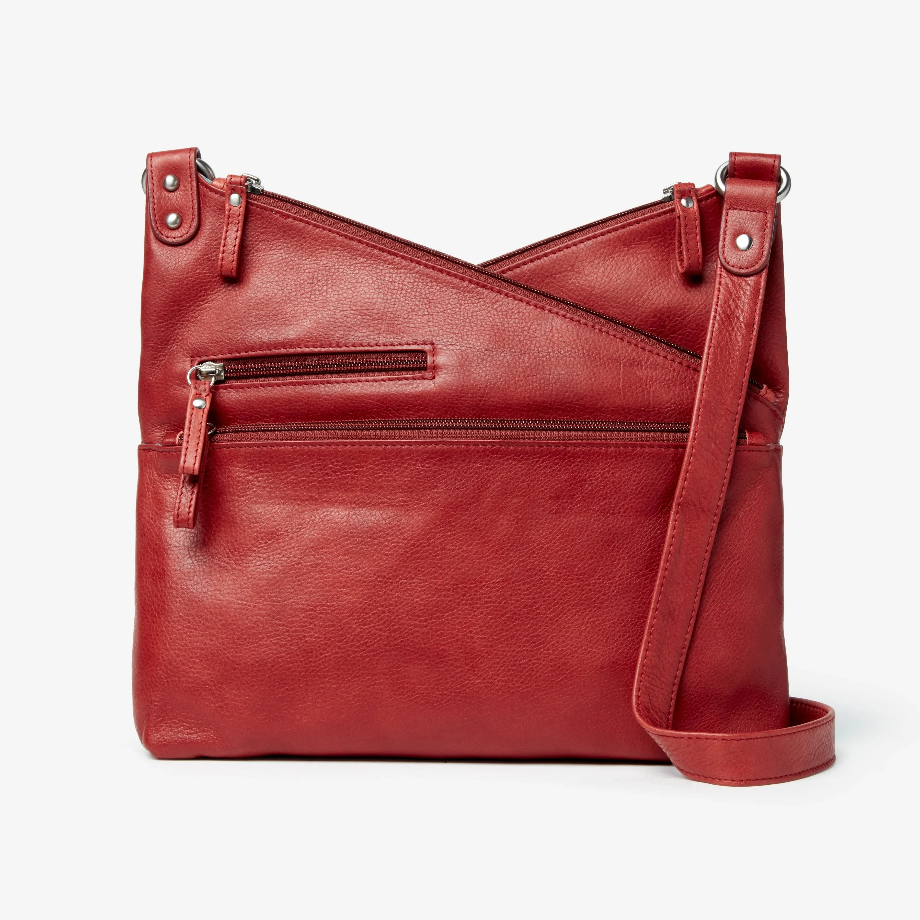Osgoode Marley Kriss Kross Traveler Leather Crossbody 7004