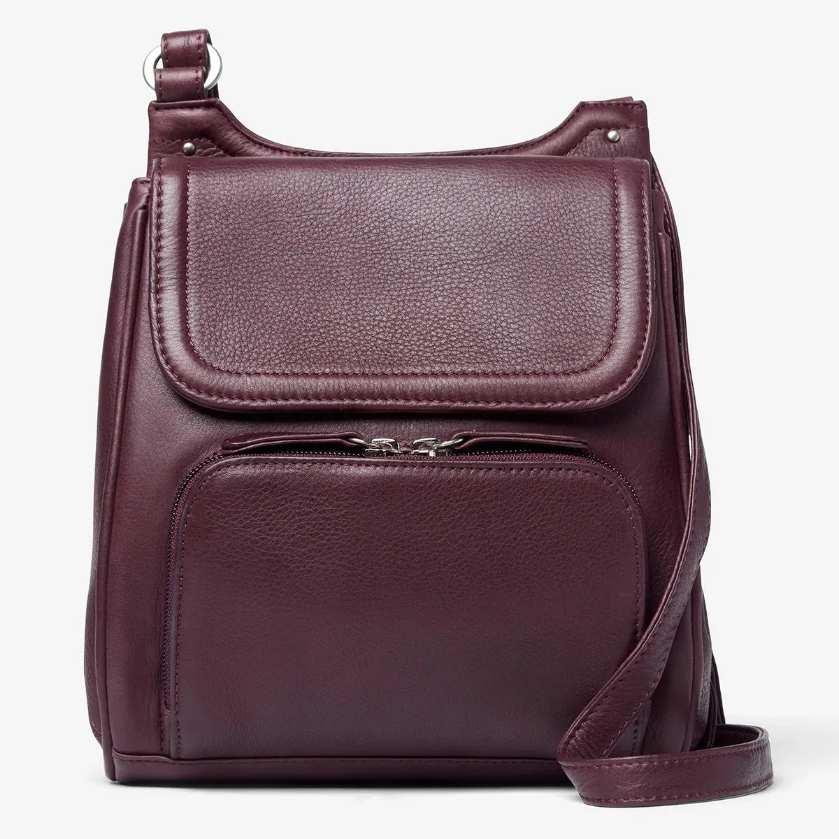 Osgoode Marley Leather RFID Crossbody Organizer Leather Purse 4607