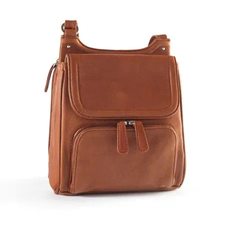 Osgoode Marley Leather RFID Crossbody Organizer Leather Purse 4607