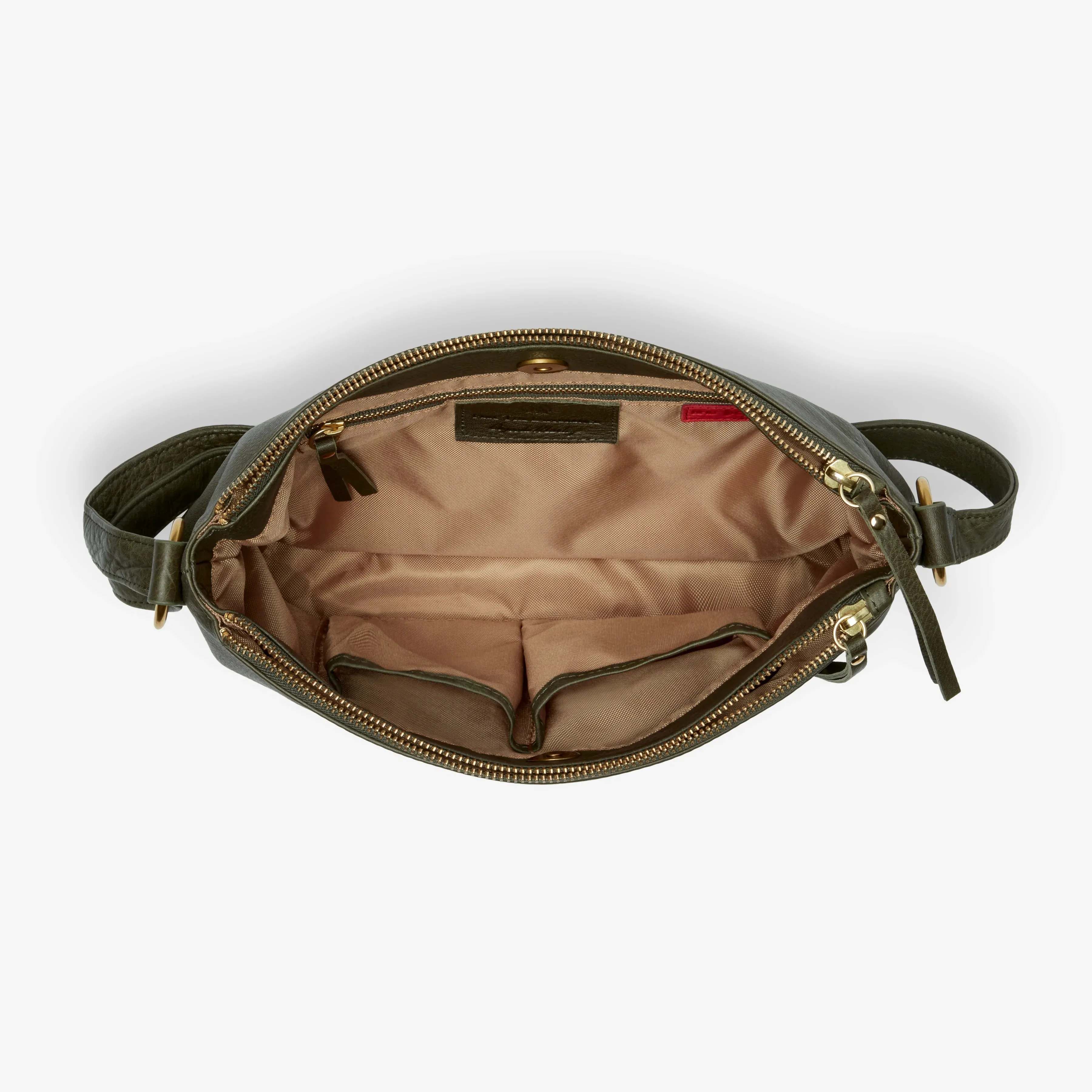 Osgoode Marley Nora Double Zip Crossbody Purse 7031