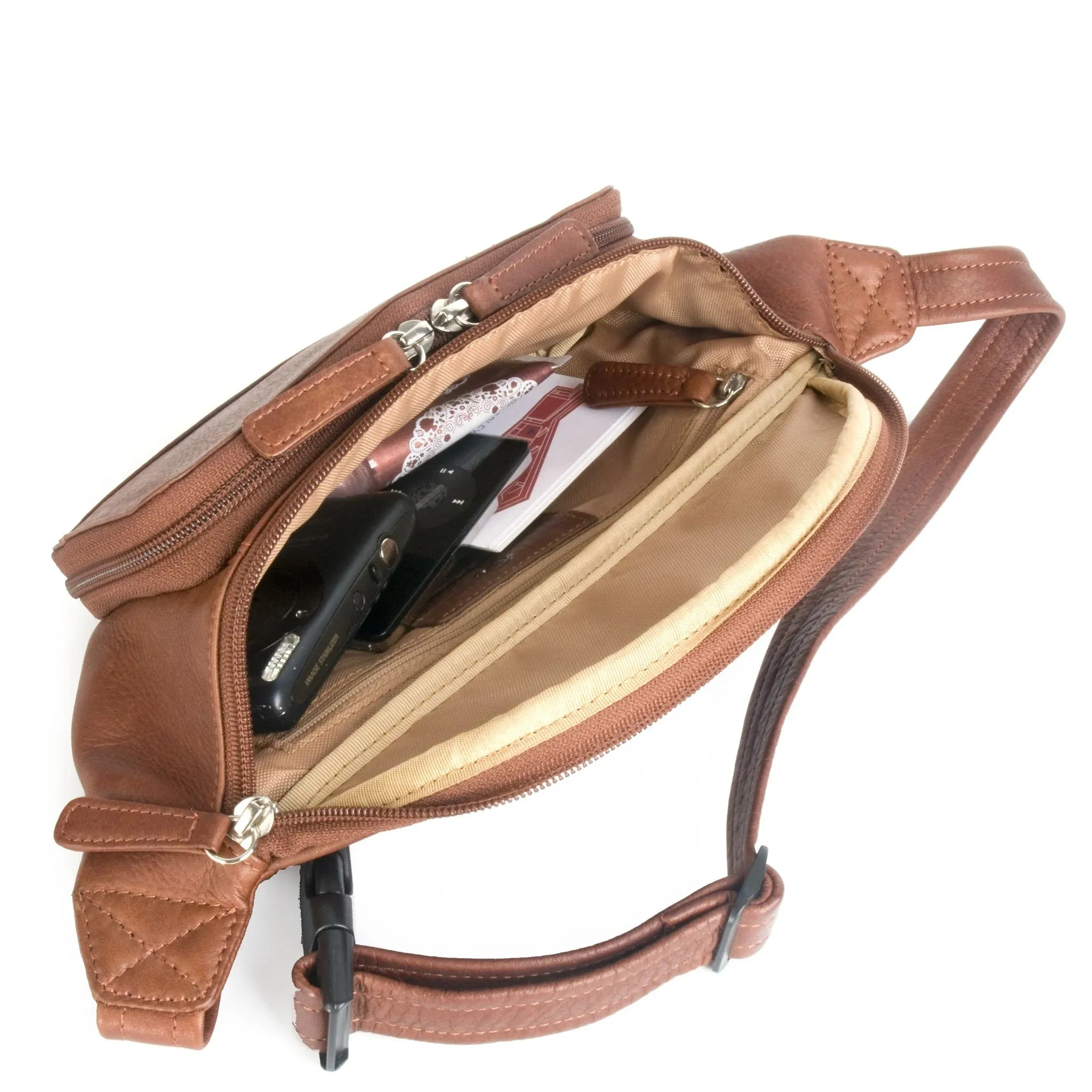 Osgoode Marley RFID Organizer Leather Waistpack 4604