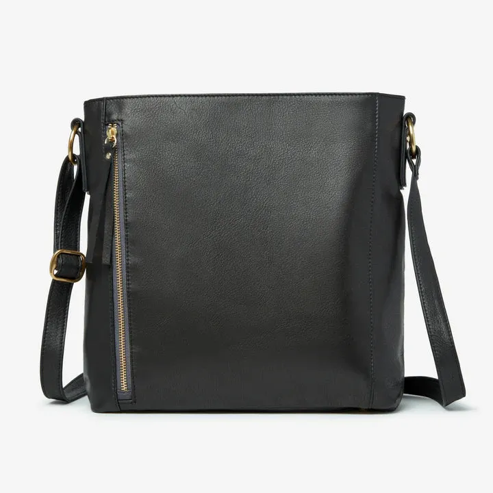 Osgoode Marley RFID Zip Top Leather Crossbody - 7142