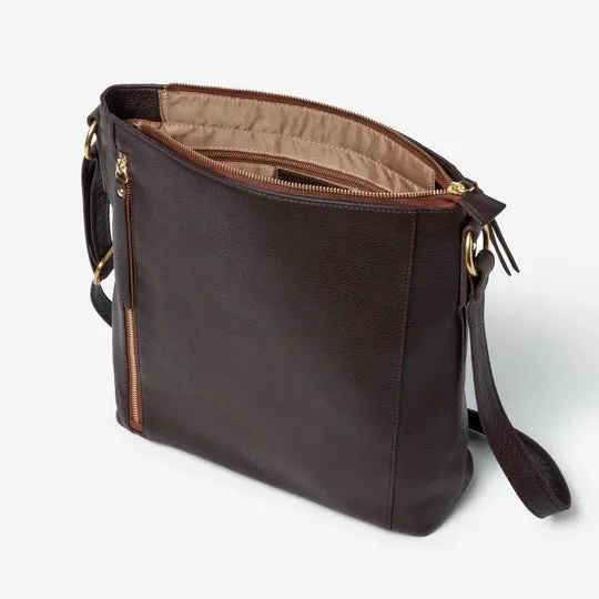 Osgoode Marley RFID Zip Top Leather Crossbody - 7142